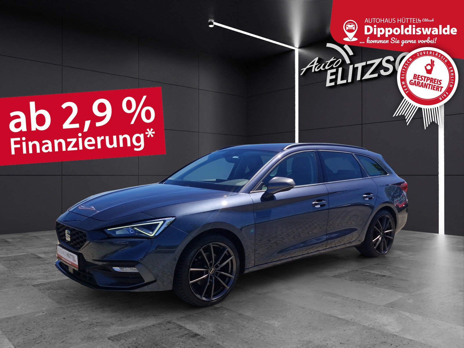 SEAT Leon ST FR 1.5 TSI LED Navi AHK VC SH RFK