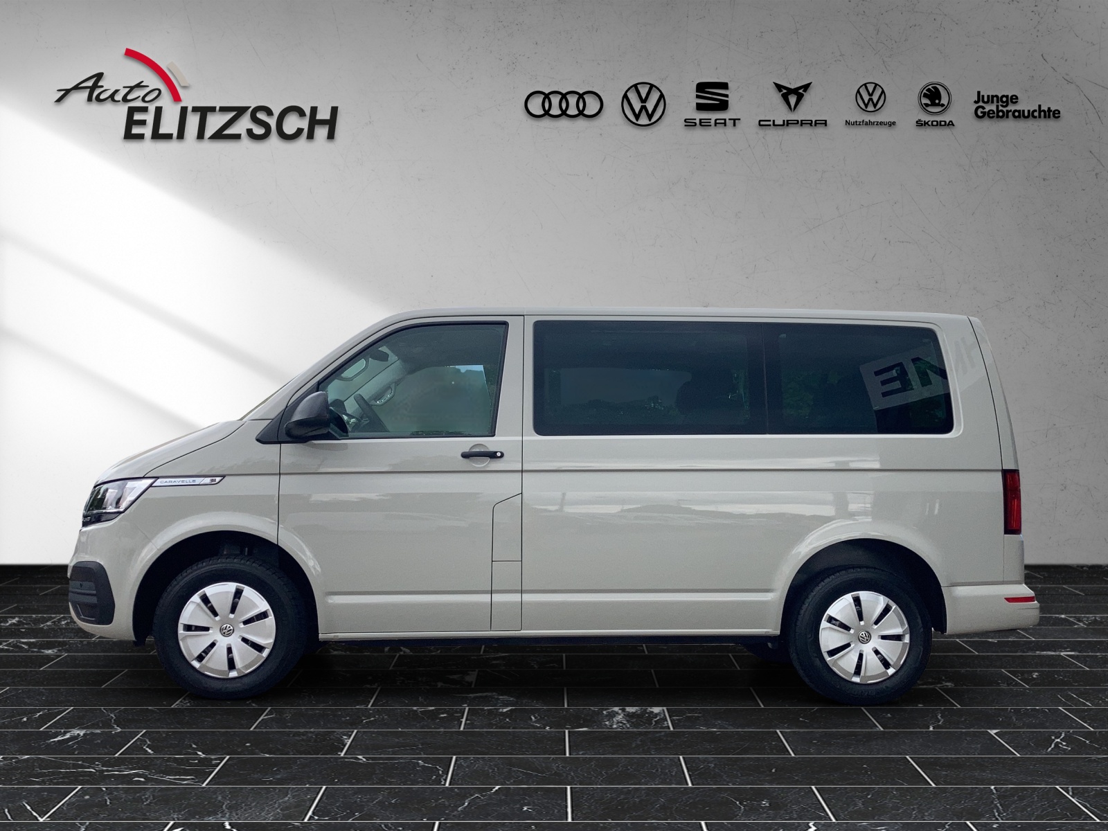 Fahrzeugabbildung Volkswagen T6 Caravelle T6.1 NAVI CLIMATR. SHZ RFK ACC