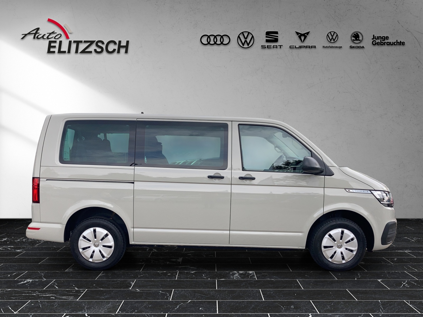 Fahrzeugabbildung Volkswagen T6 Caravelle T6.1 NAVI CLIMATR. SHZ RFK ACC