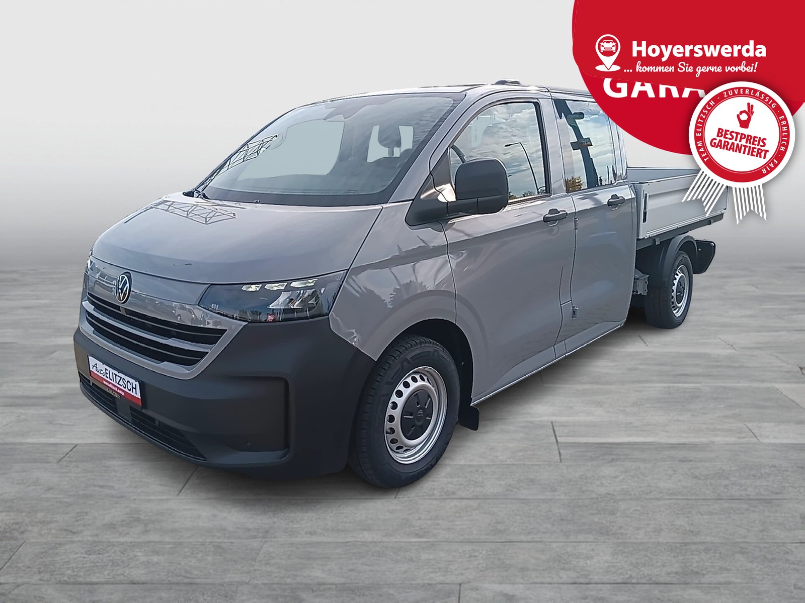 Fahrzeugabbildung Volkswagen T7 Transporter DOKA Pritsche TDI LR AHK KLIMA RFK SITZH.