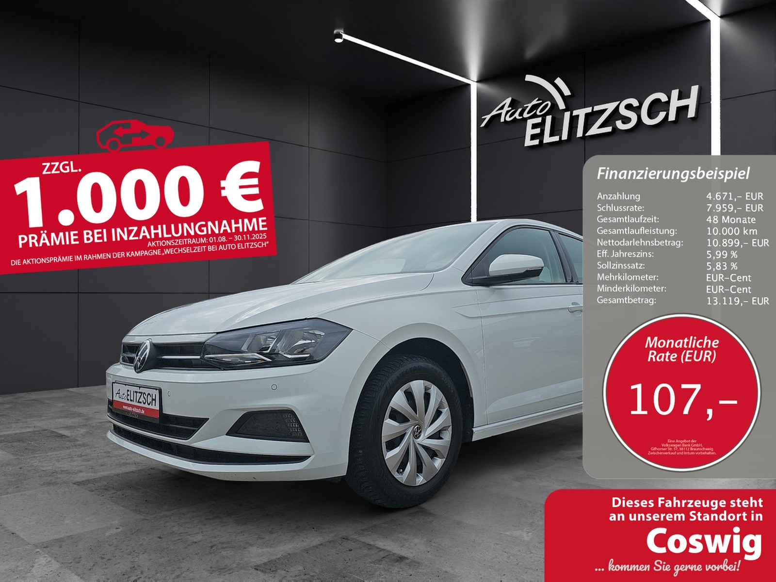 Volkswagen Polo Comfortline TSI SHZ PDC DAB+ WeConnect Klima