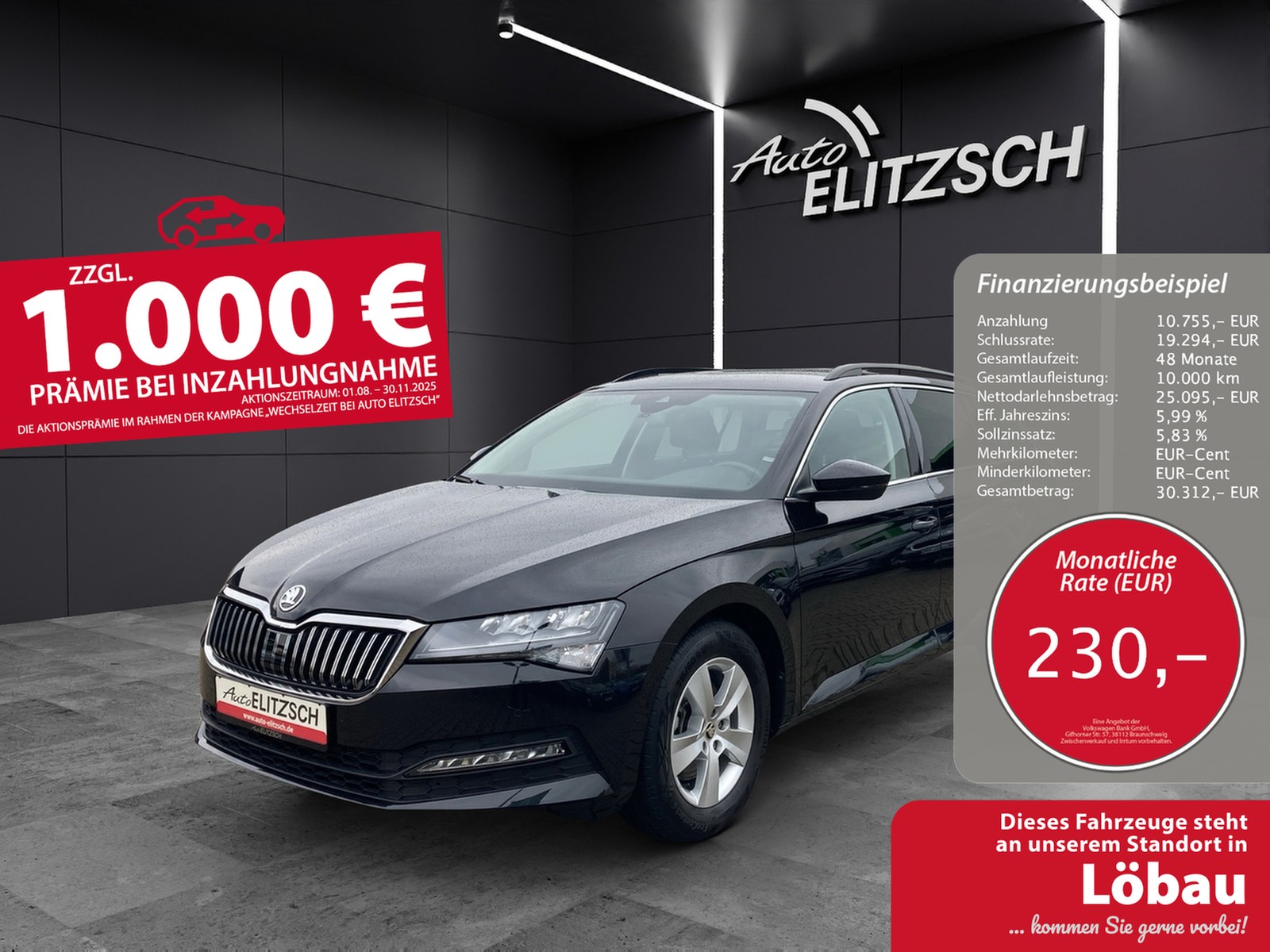 SKODA Superb Combi TDI Ambition DSG LED Navi AID ACC RFK SH