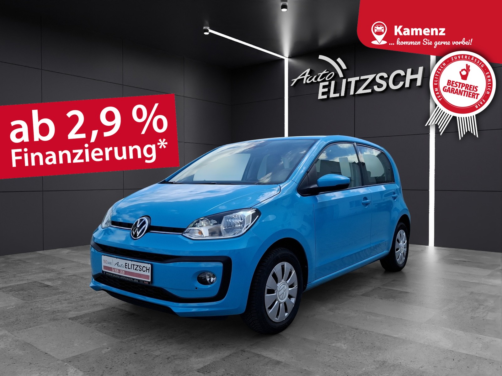 Fahrzeugabbildung Volkswagen up! 1.0 Basis Klima SHZ DAB+ GRA
