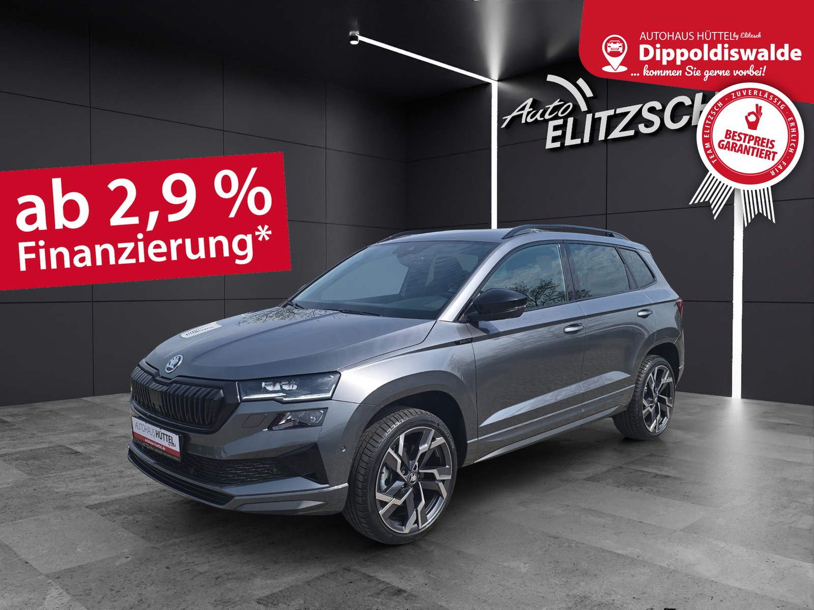 SKODA Karoq Sportline 1.5 TSI DSG Matrix Navi ACC AHK