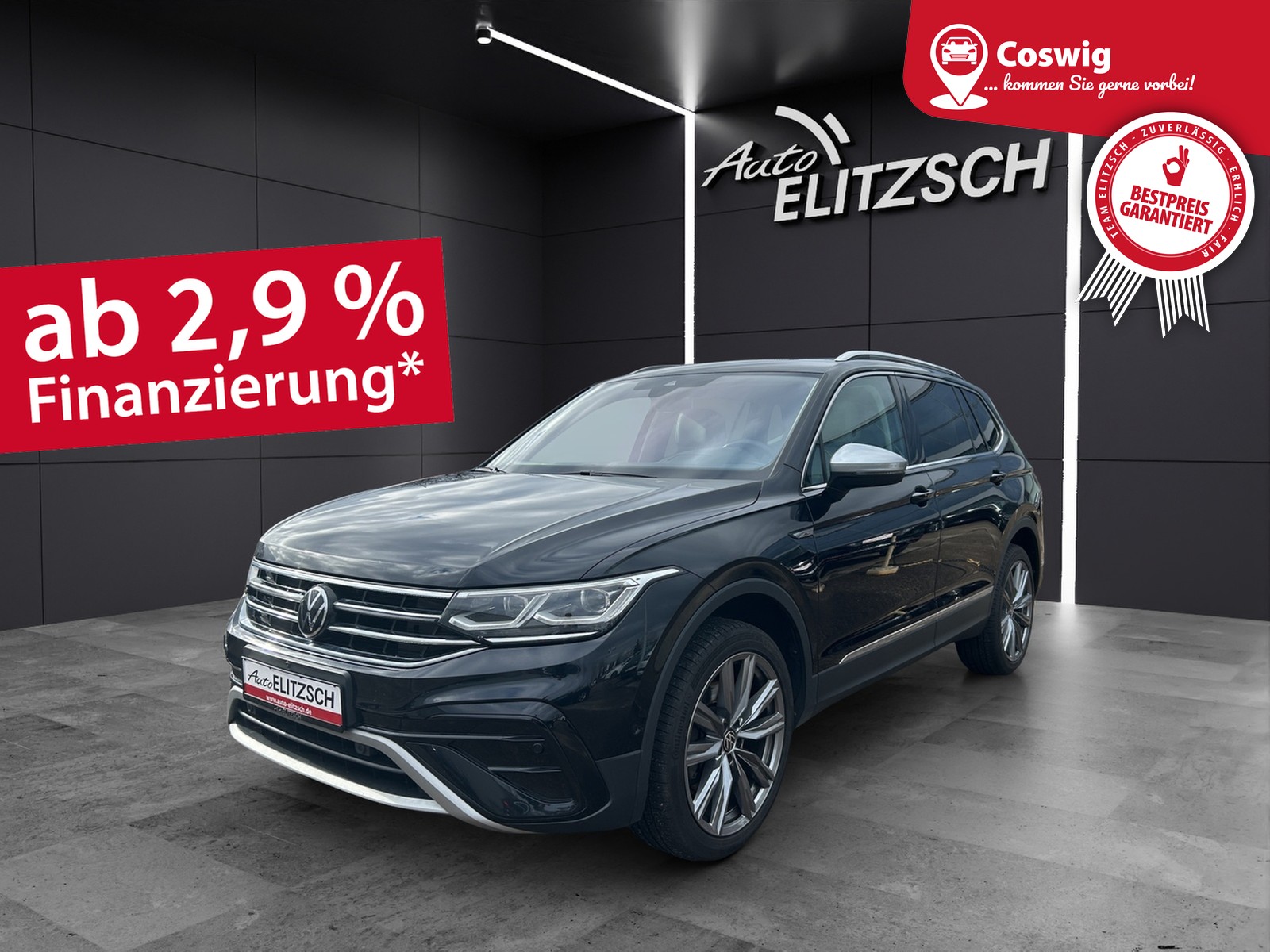 Volkswagen Tiguan Allspace Elegance 4M TDI DSG IQ.Light ACC AHK PANO HuD SH 360°