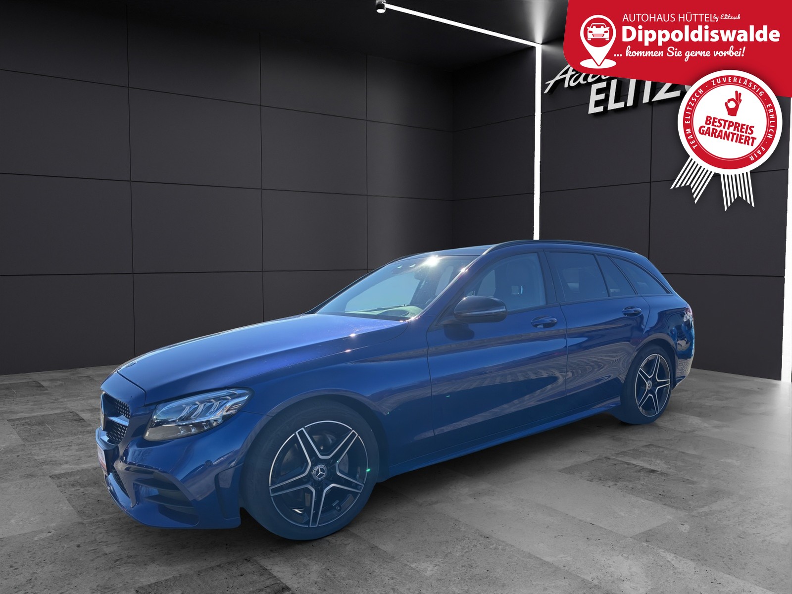 Mercedes-Benz C 220 T d AMG Line PANO AHK BURMESTER