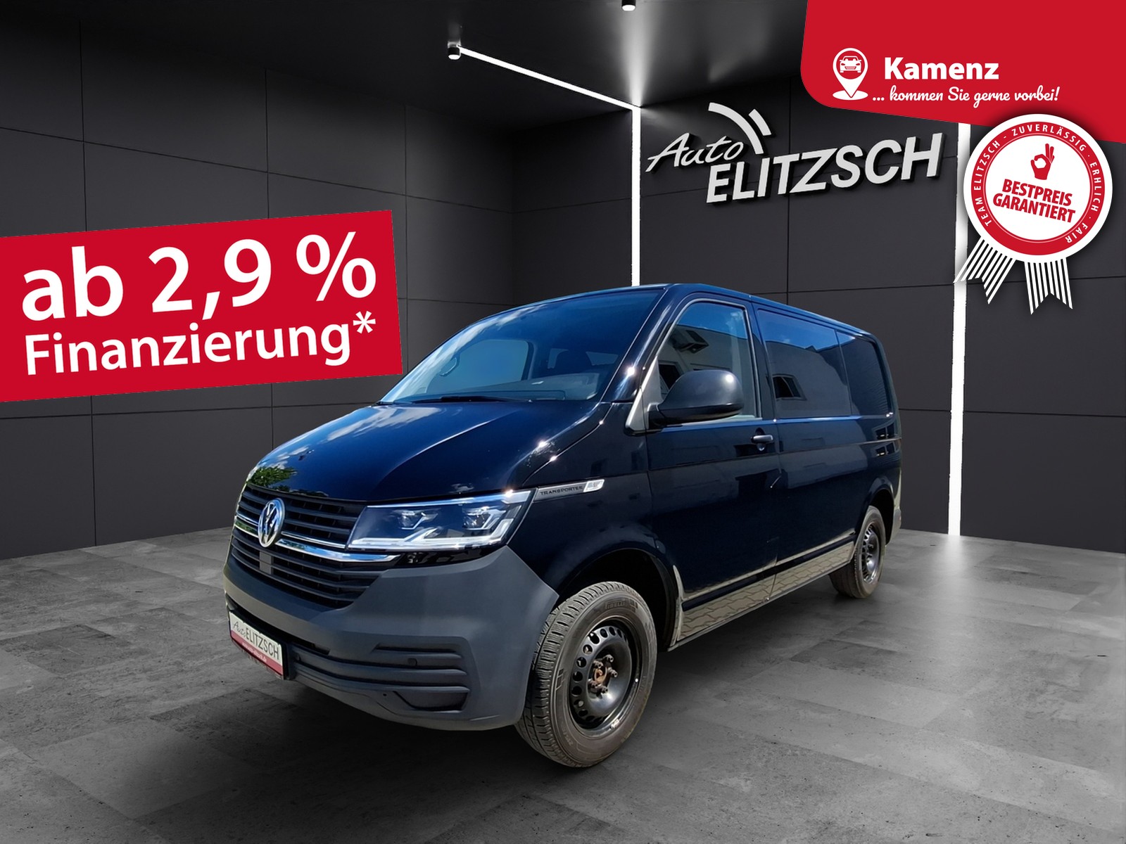 Fahrzeugabbildung Volkswagen T6 Kombi T6.1 TDI DSG 5-Si LED AHK Klima GRA PDC SH