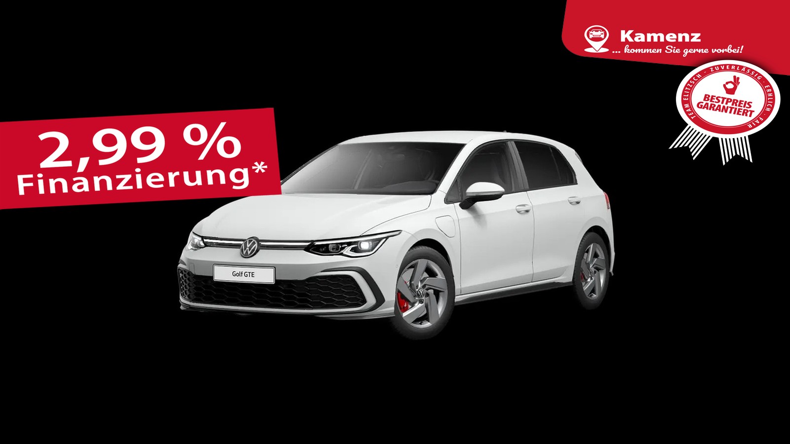 Fahrzeugabbildung Volkswagen Golf VIII GTE 1.4TSI DSG LED Navi ACC SHZ PDC AppConnect