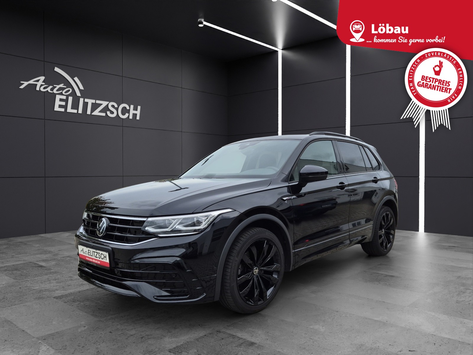 Volkswagen Tiguan TDI R-Line DSG 4M Matrix STHZ AHK ACC Navi AID Harman 360° SHZ 20