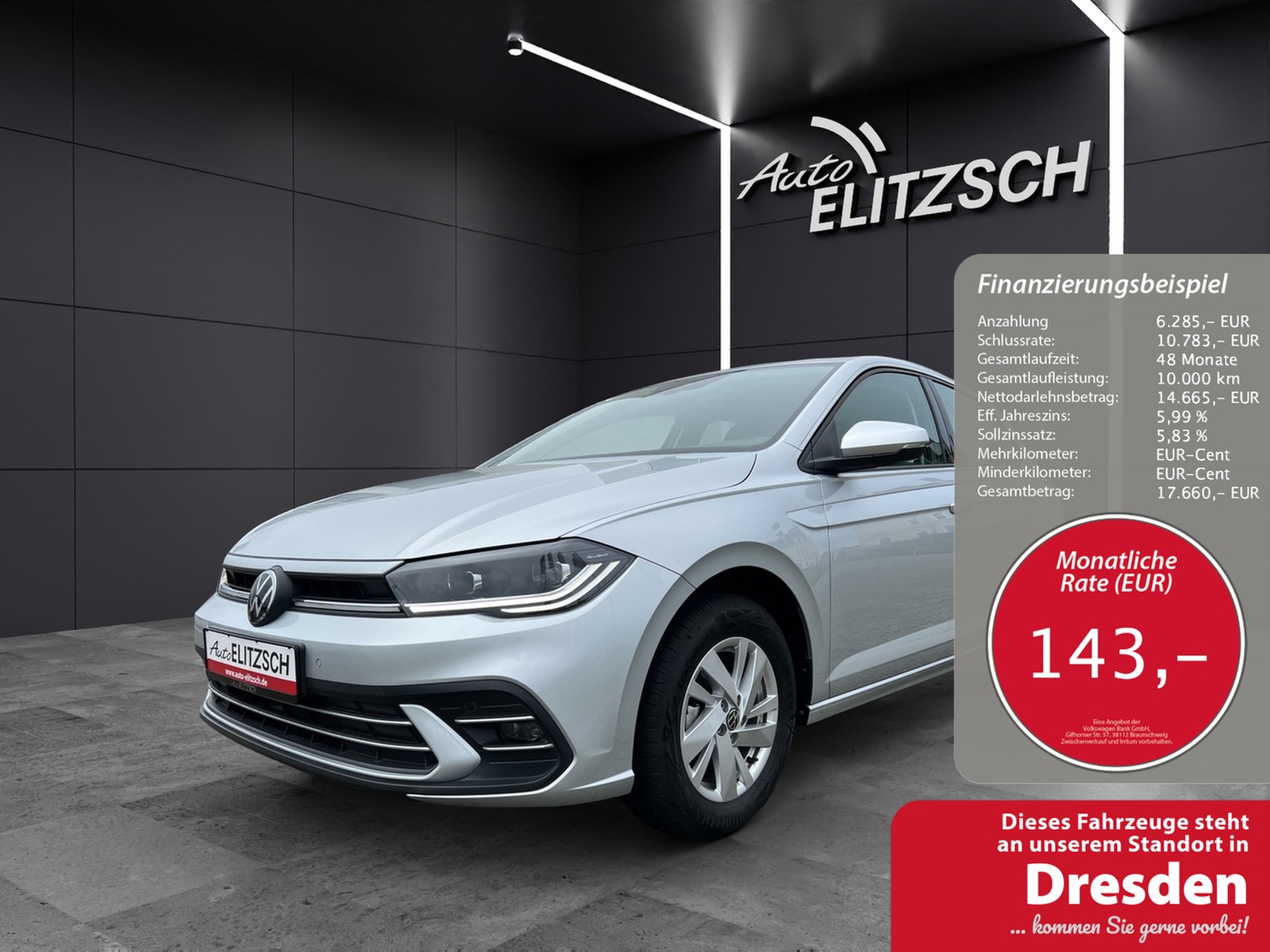 Volkswagen Polo TSI Style DSG Matrix Navi AID ACC PDC SH