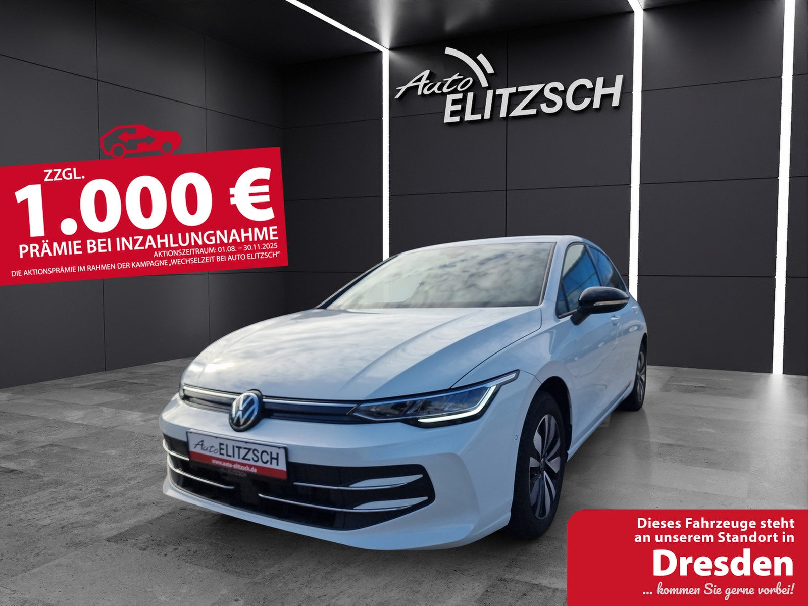 Volkswagen Golf VIII TSI Goal STH LED AID ACC Park-Assist SH