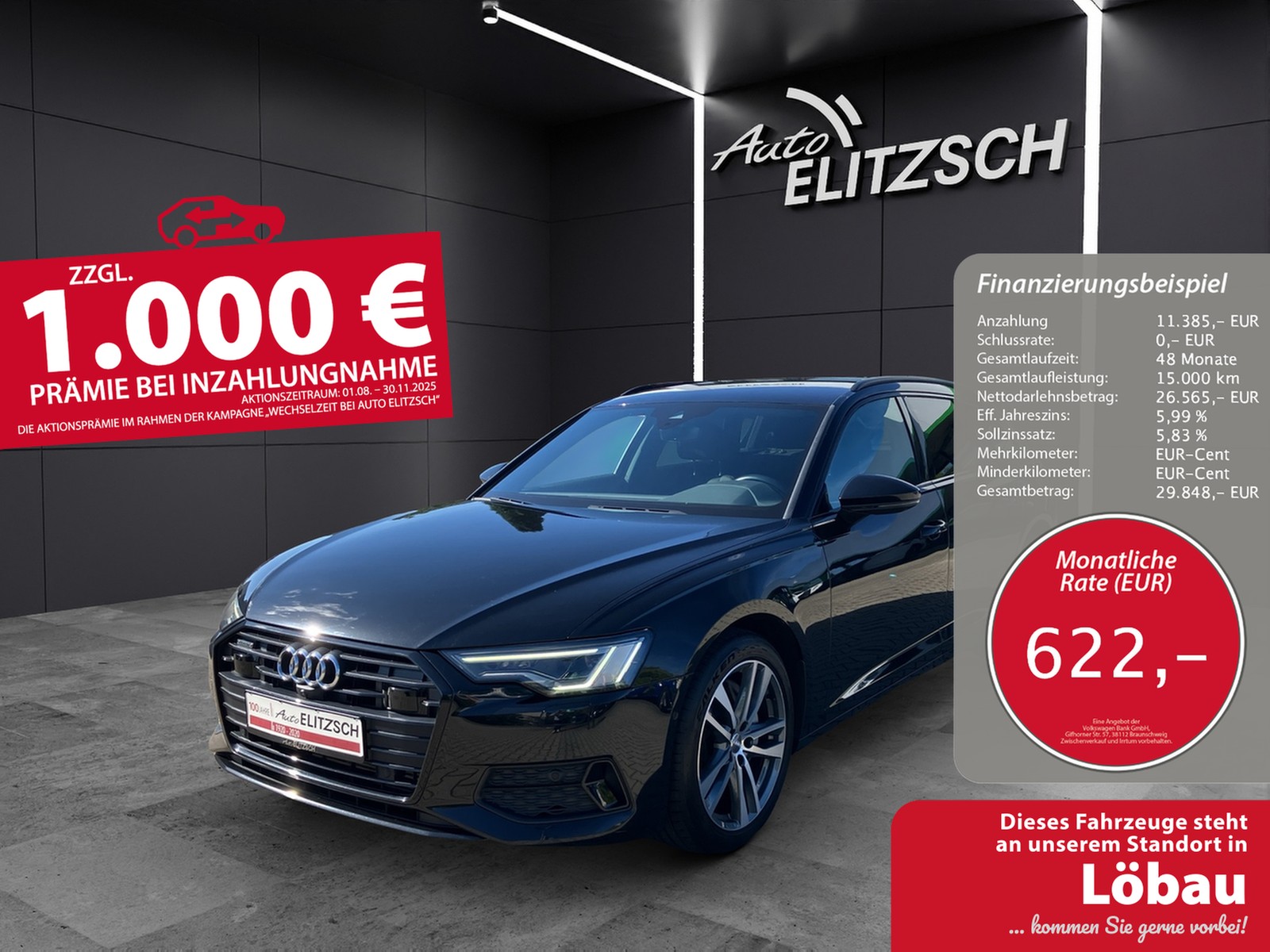 Audi A6 Avant 50 TDI sport quattro Matrix AVC ACC SH 19