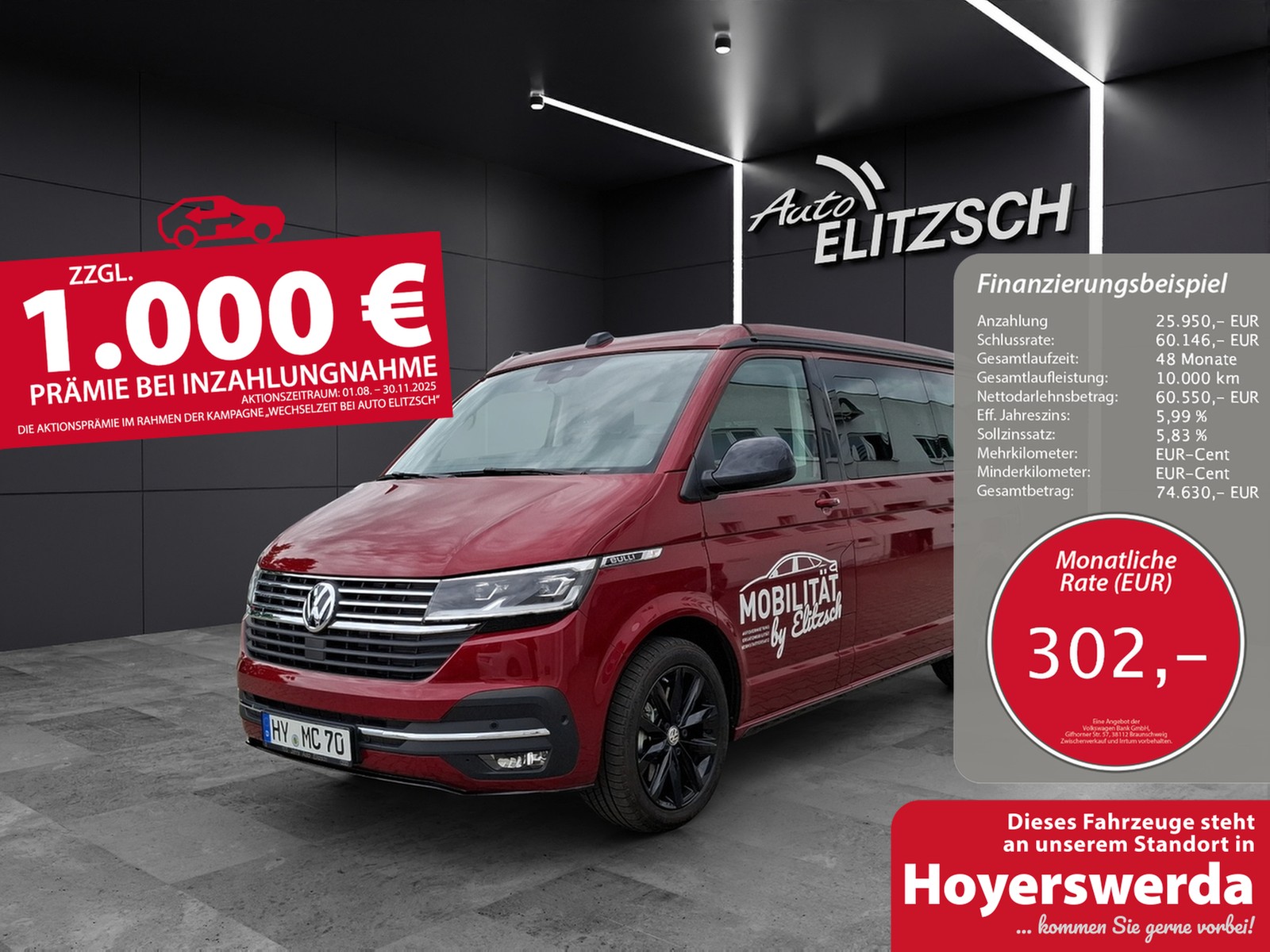 Volkswagen T6 California T6.1 TDI DSG Ocean 4M STH LED AHK Navi ACC