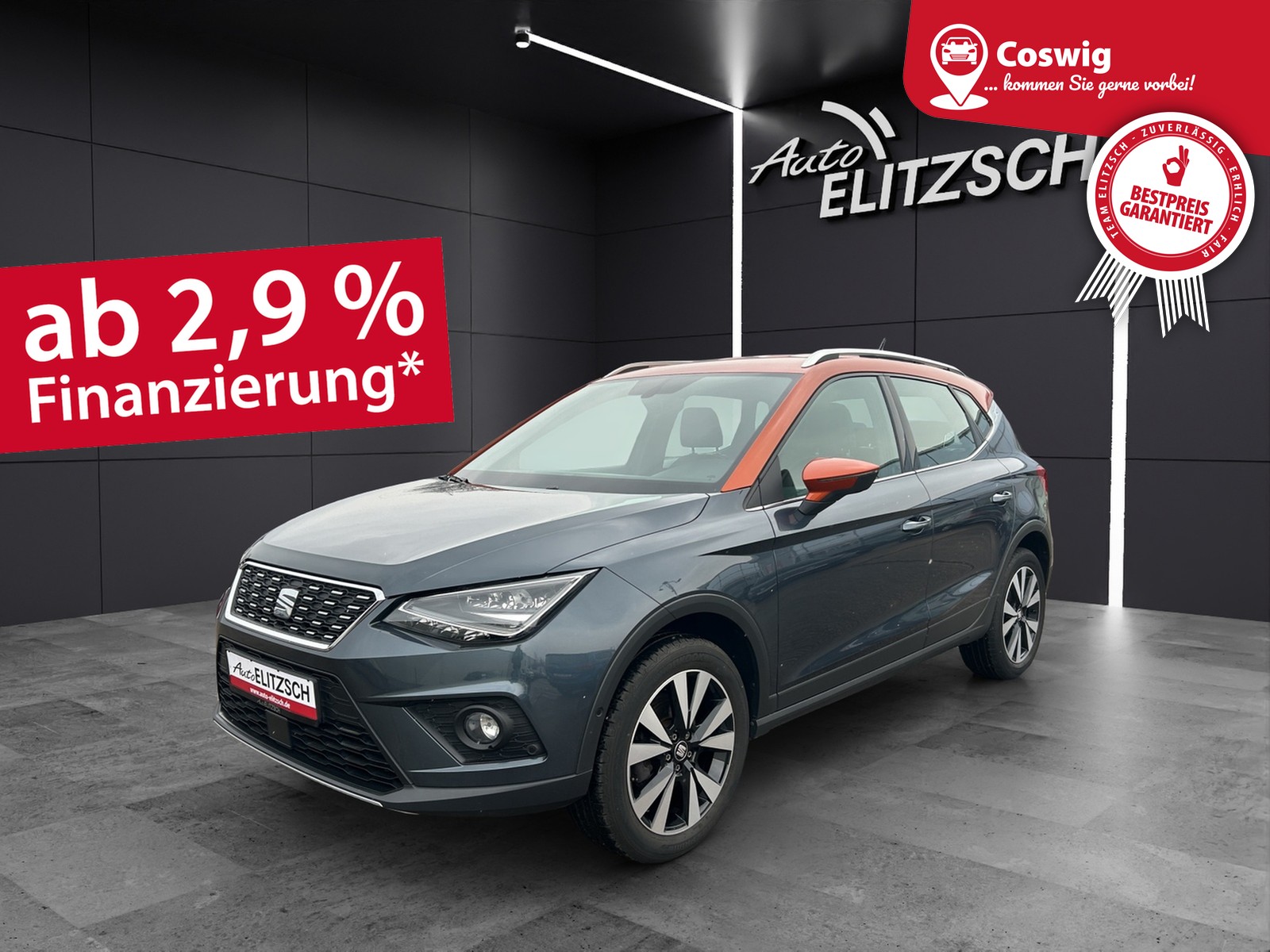 SEAT Arona TSI FR DSG LED ACC AHK SH PDC Beats SeatConnect Ambiente Klima