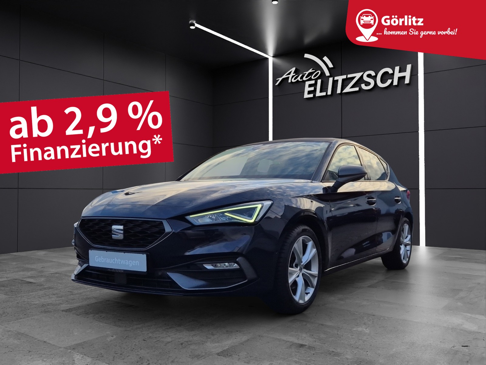 SEAT Leon eTSI FR-Line DSG LED Navi GRA PDC SH
