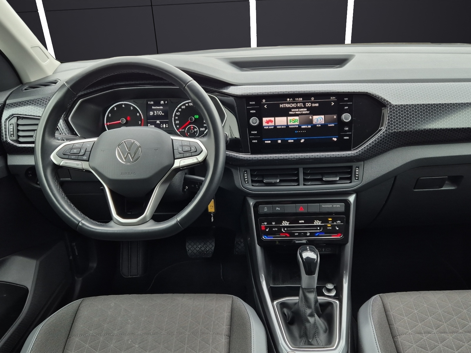 Fahrzeugabbildung Volkswagen T-Cross Style DSG AHK Kamera ACC LED Navi Climatronic