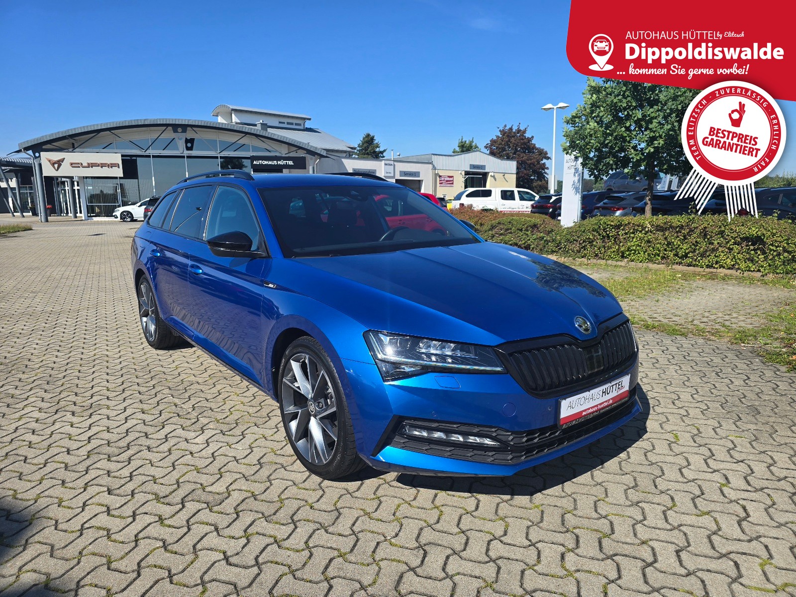 SKODA Superb Combi Sportline 4x4 Matrix Navi ACC DCC 4xSHZ VC