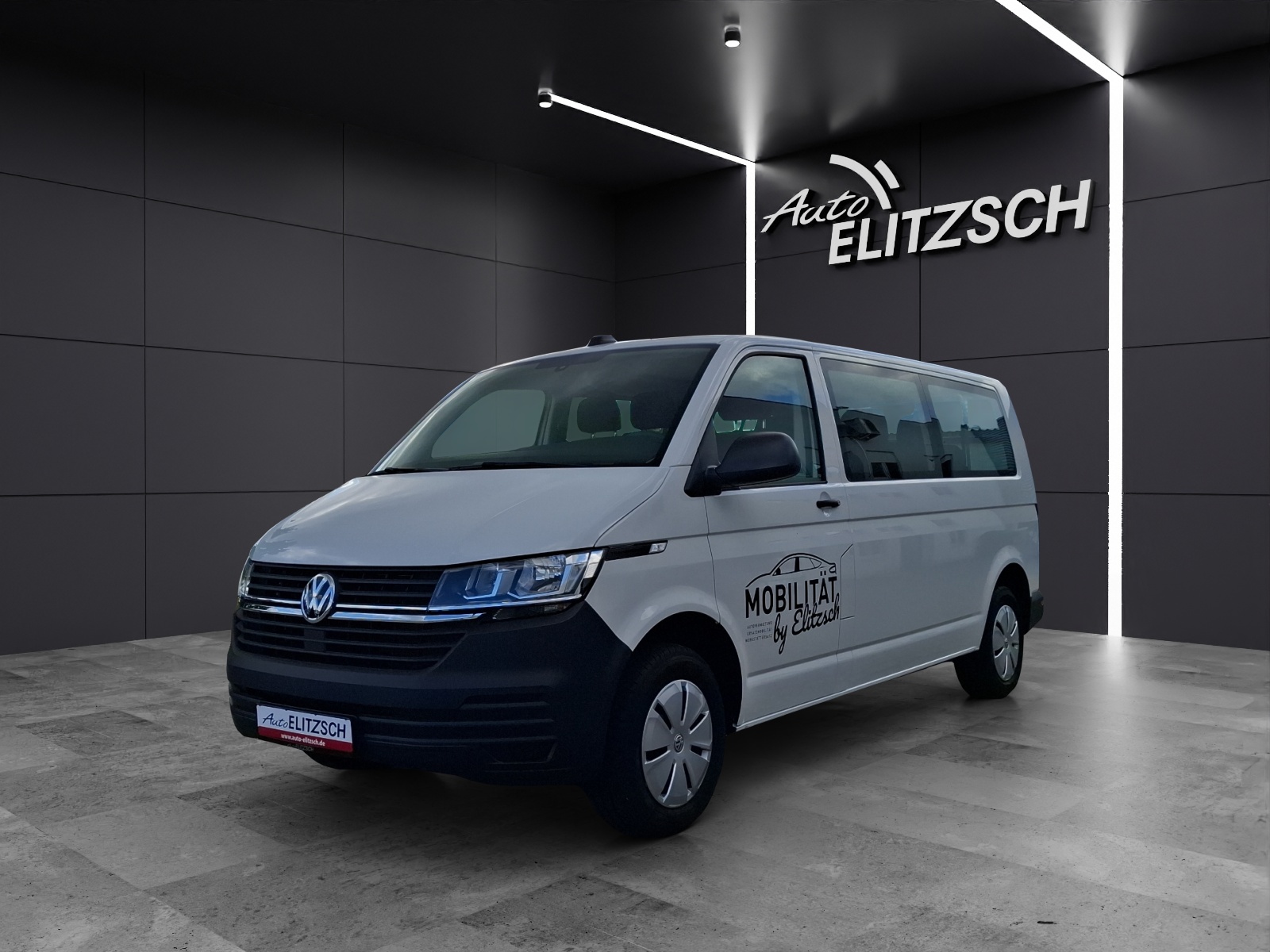 Fahrzeugabbildung Volkswagen T6 Kombi T6.1 TDI 9 Sitzer LR Klima, PDC, AHK Vorb.