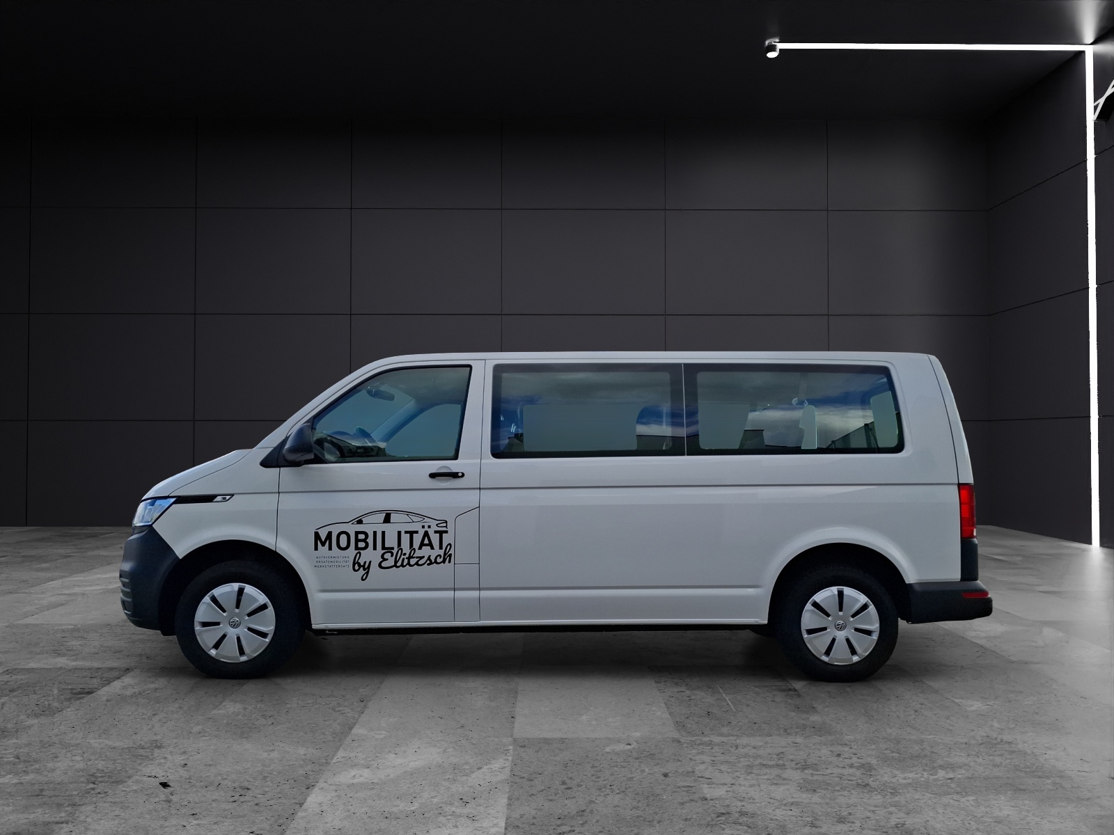 Fahrzeugabbildung Volkswagen T6 Kombi T6.1 TDI 9 Sitzer LR Klima, PDC, AHK Vorb.