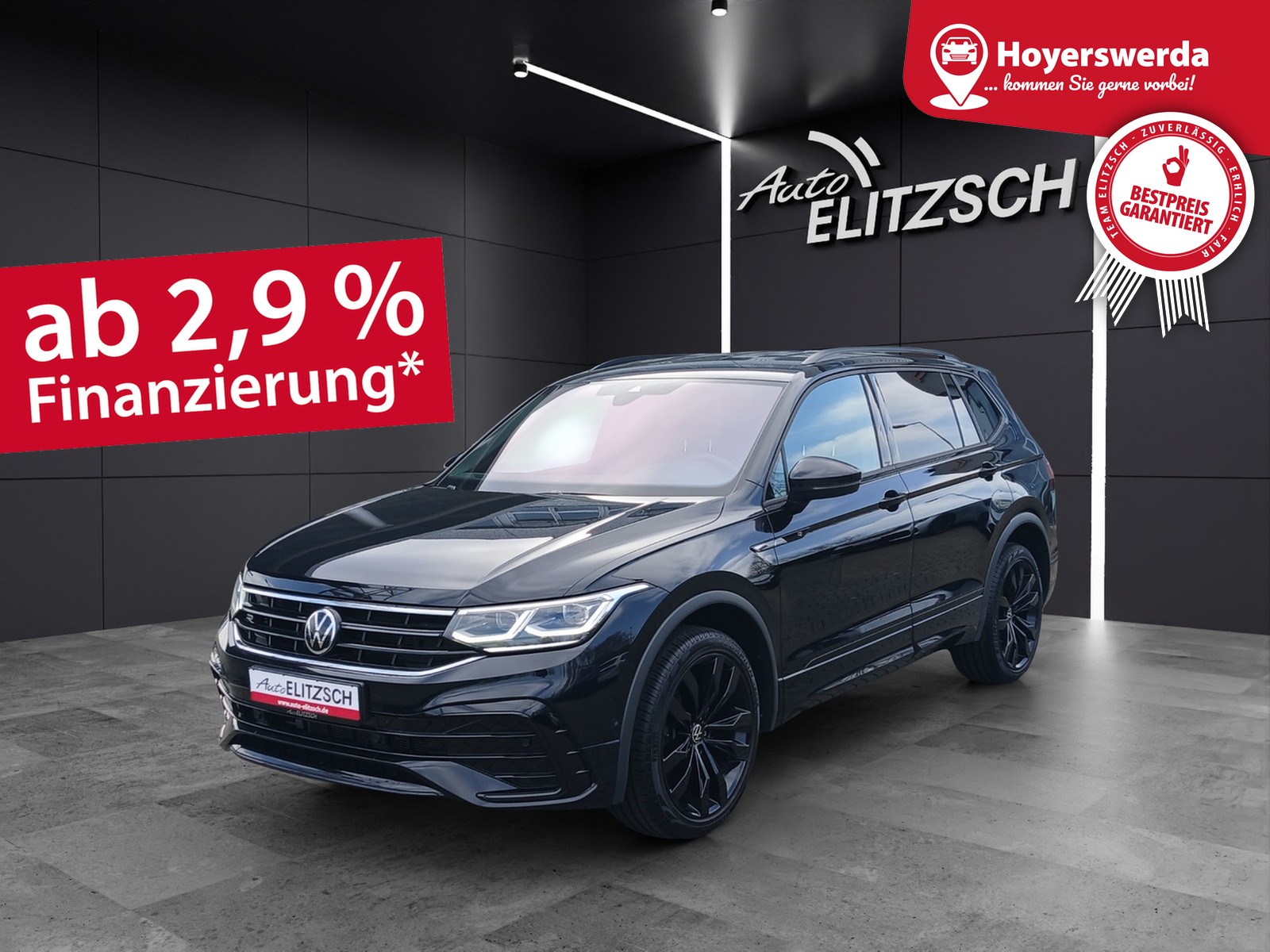 Volkswagen Tiguan Allspace TSI R-Line DSG 4M Matrix AHK Navi HUD AID ACC RFK SH 20