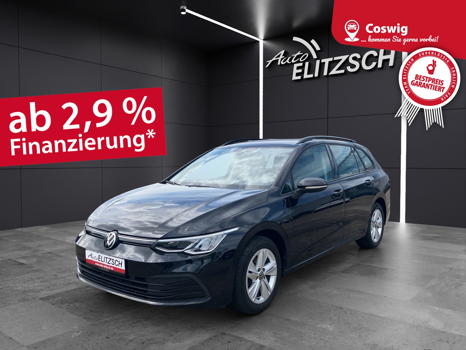 Volkswagen Golf VIII Variant TDI Life LED Navi ACC AHK SHZ LHZ AppConnect Ambiente