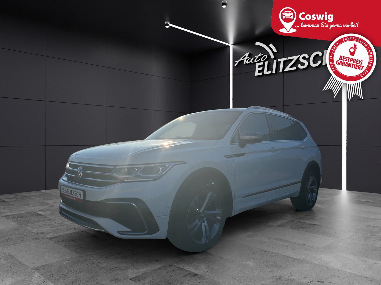 Volkswagen Tiguan Allspace R-Line 4M TDI DSG IQ.Light ACC AHK SH HuD RearView AppConnect Ambiente Navi