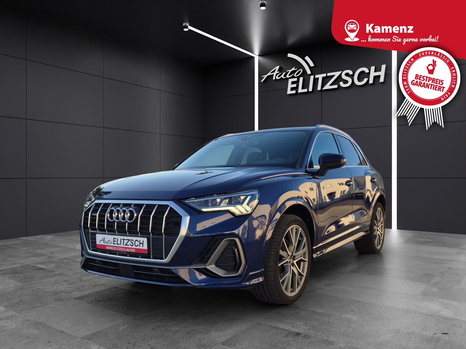 Fahrzeugabbildung Audi Q3 40 TDI quattro S-line S-tronic Matrix Navi ACV ACC RFK SH