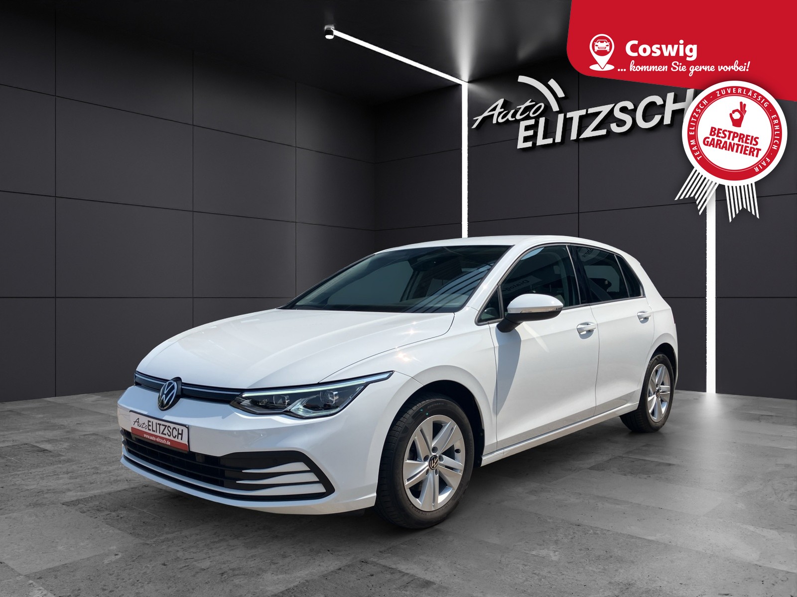Fahrzeugabbildung Volkswagen Golf VIII eTSI Life DSG LED Navi ACC RFK