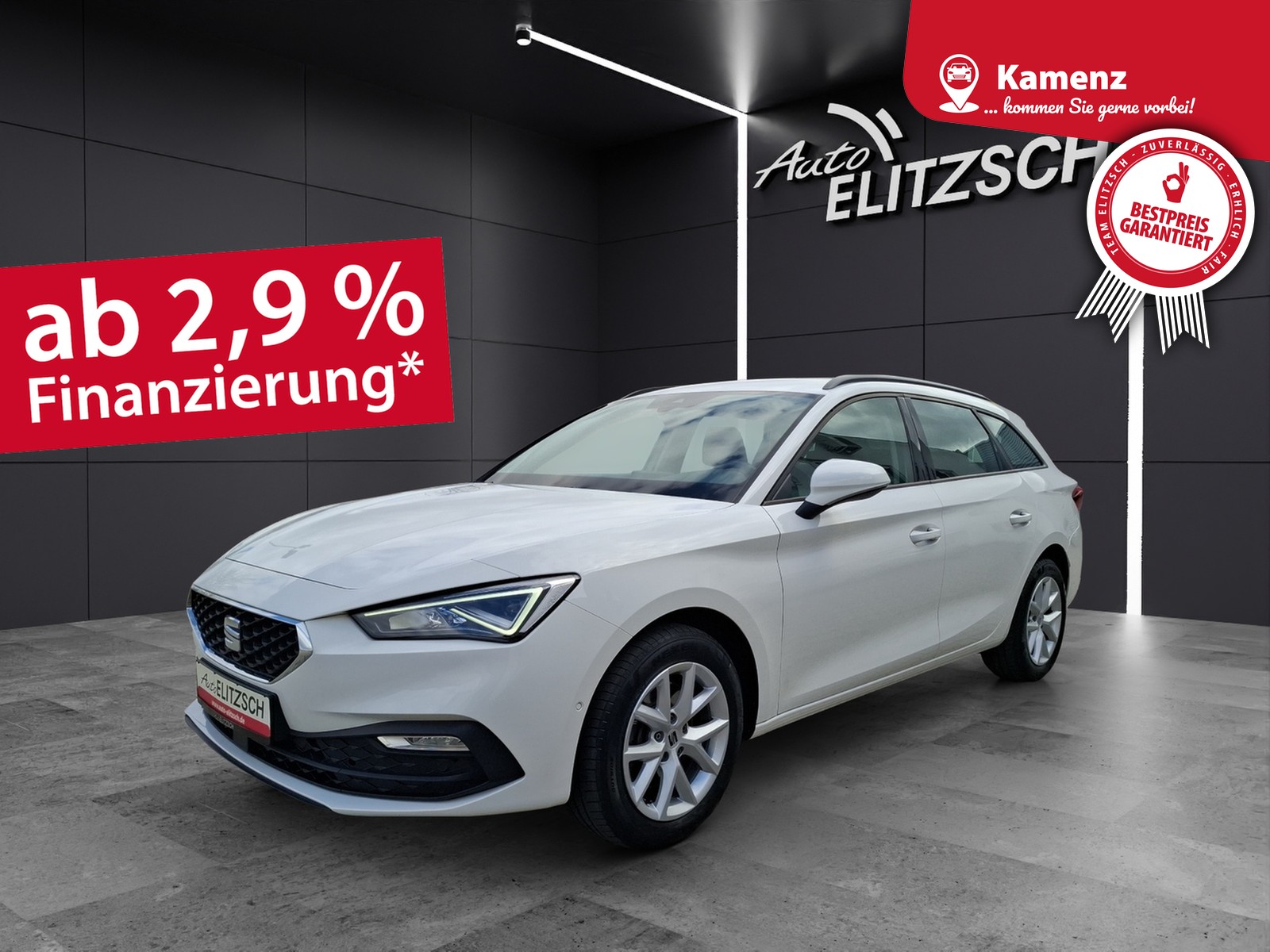 Fahrzeugabbildung SEAT Leon ST TDI Style DSG LED Navi AID ACC RFK SH