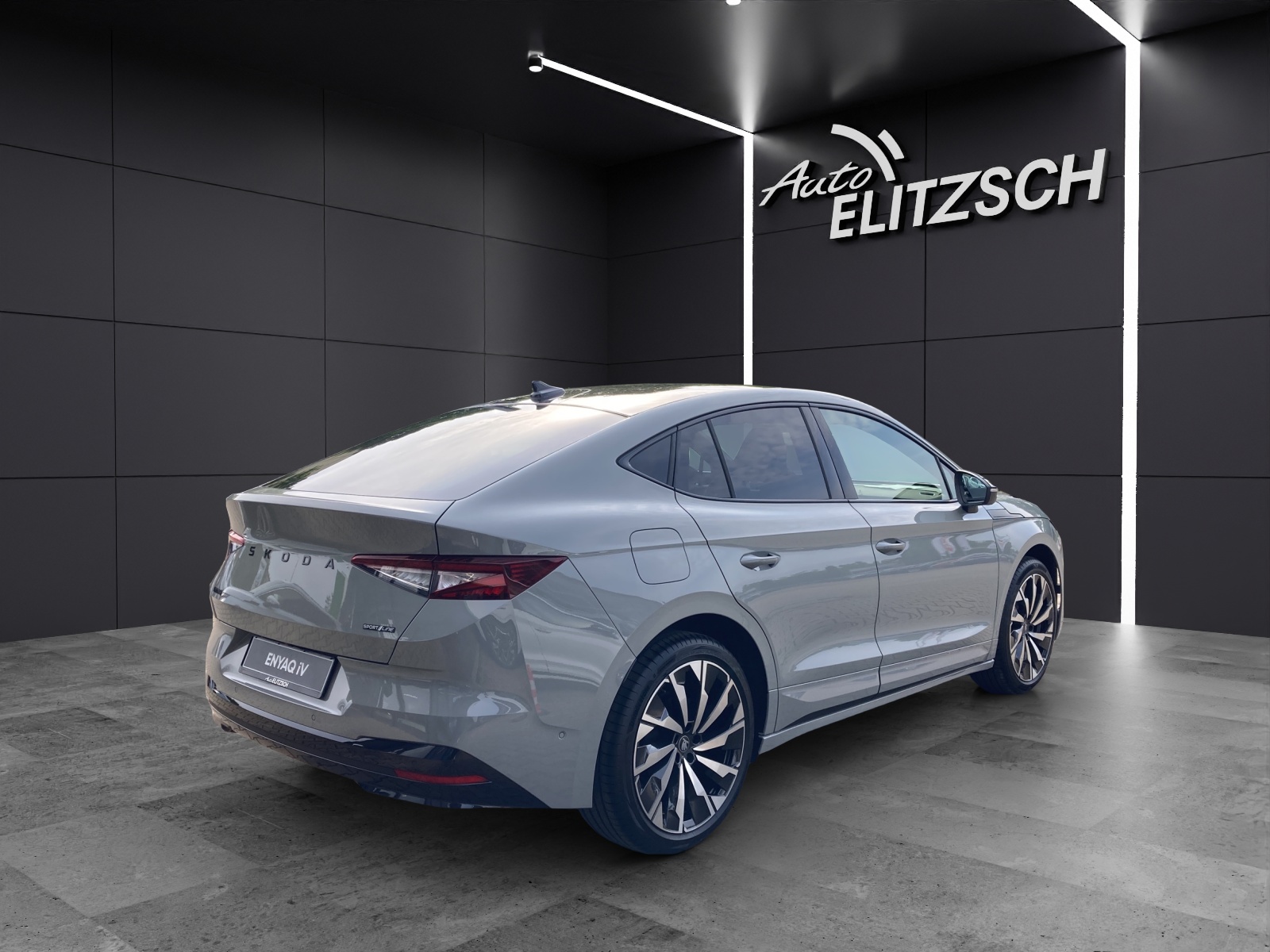 Fahrzeugabbildung SKODA Enyaq Coupé 85 Sportline Matrix-LED,AZV, Navi, ACC, Pano-Dach,