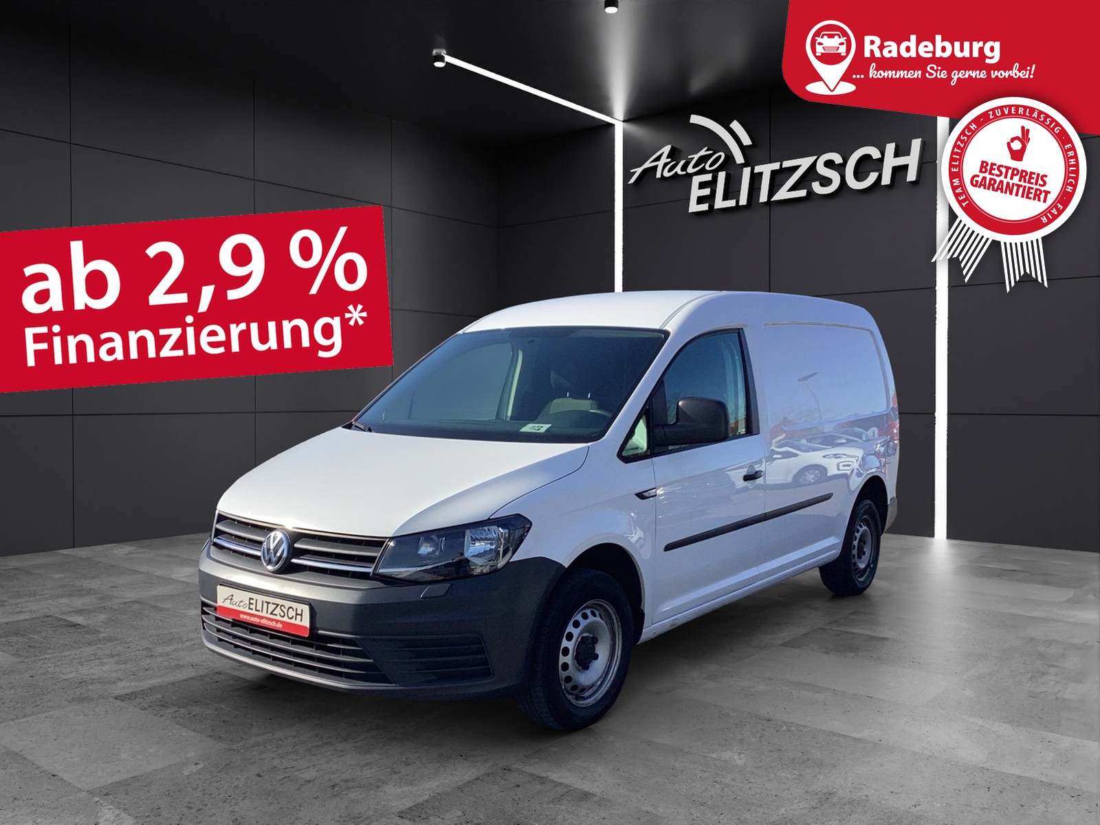 Volkswagen Caddy Kasten Maxi TDI EcoProfi AHK Klima SH
