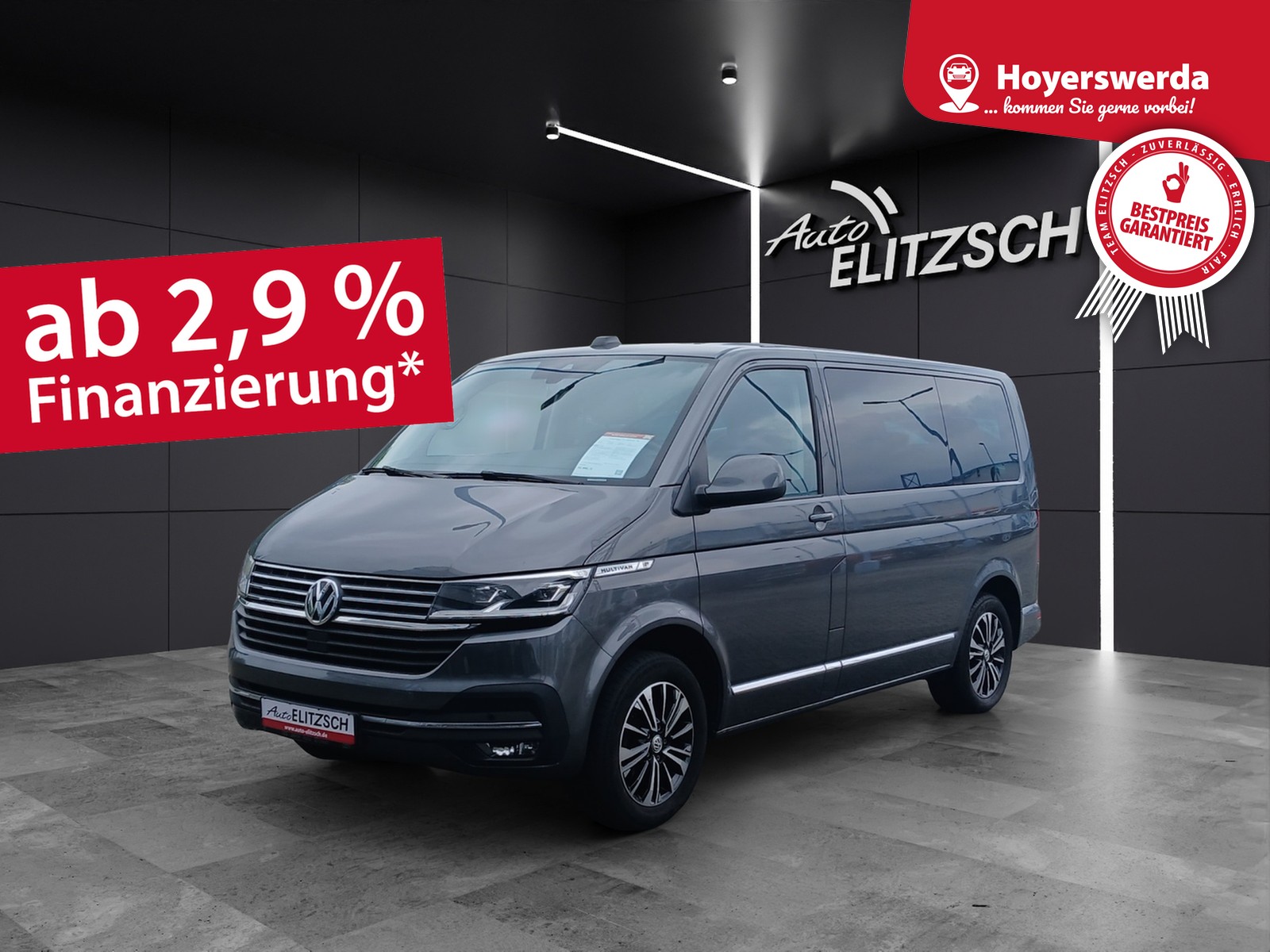 Fahrzeugabbildung Volkswagen T6 Multivan T6.1 TDI Generation Six DSG LED Navi STHZ ACC AHK