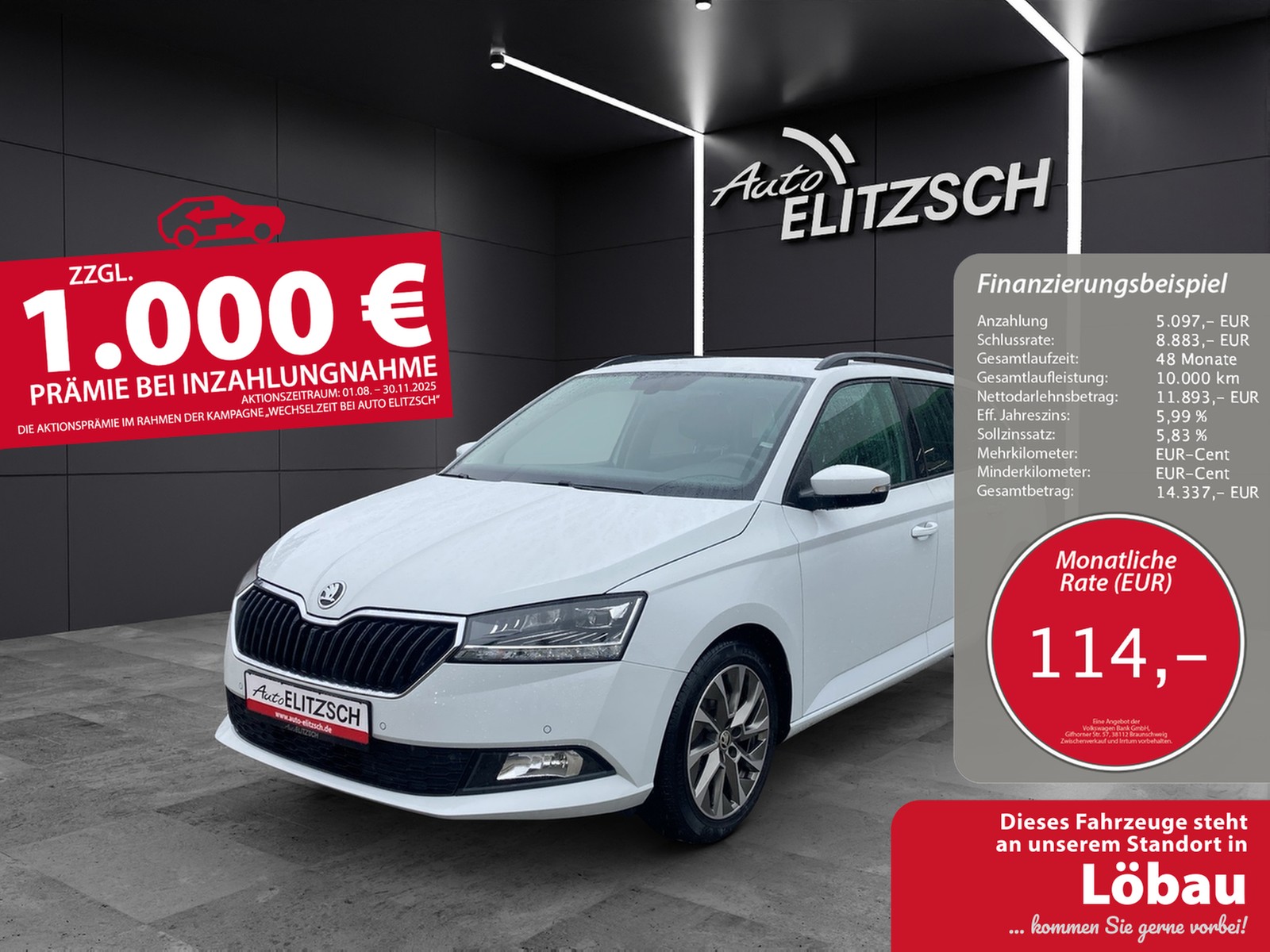 SKODA Fabia Combi TSI Best-of DSG Navi Climatronic GRA PDC SH LM