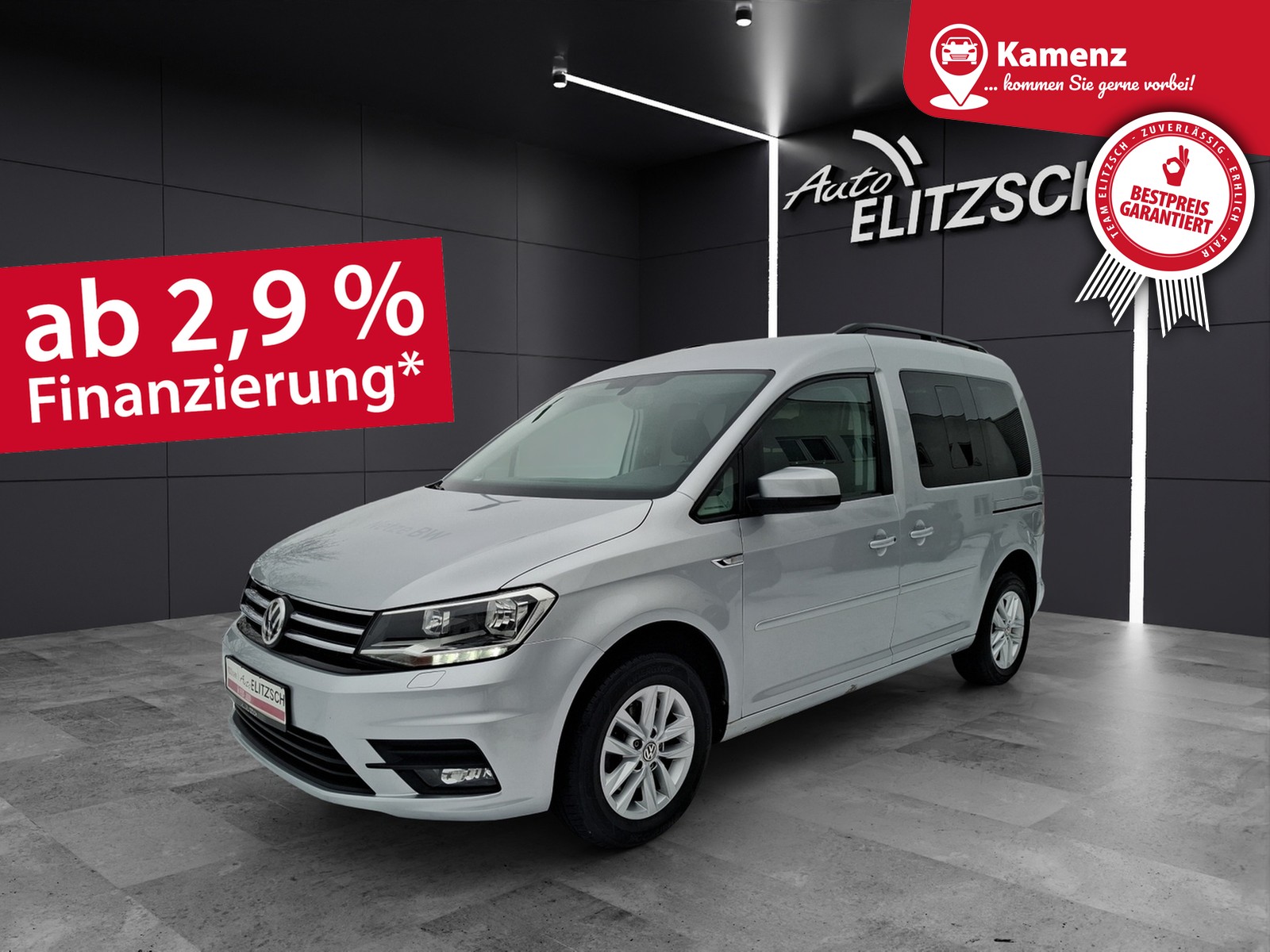 Volkswagen Caddy 2.0 TDI Comfortline Navi Climatronic GRA PDC SH LM