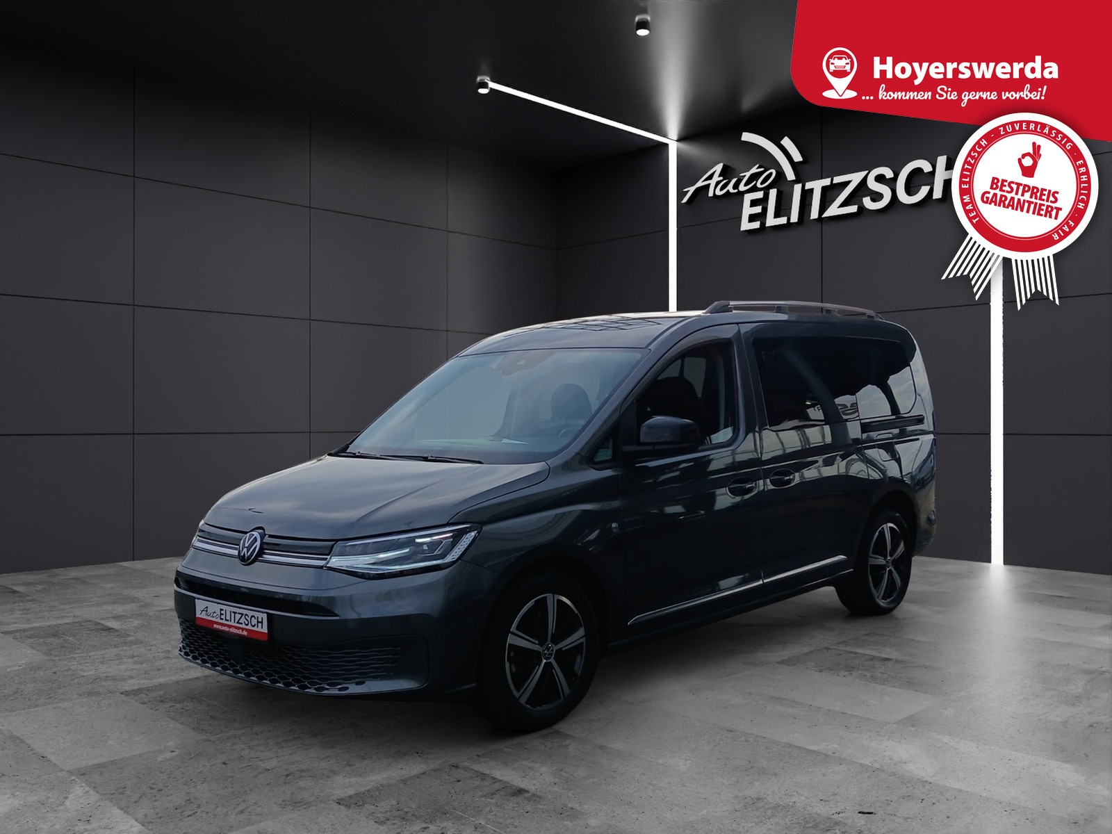 Fahrzeugabbildung Volkswagen Caddy TDI Style Maxi DSG LED AHK Navi ACC RFK SH LM