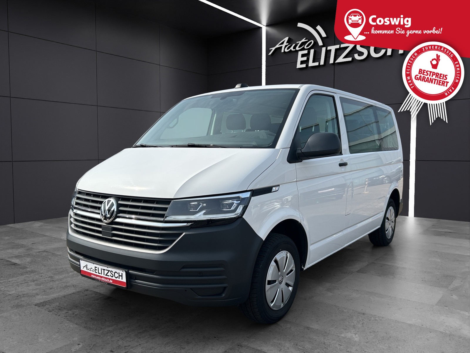 Volkswagen T6 Kombi T6.1 TDI 9- Sitzer LED GRA PDK KLIMA VORB. AHK