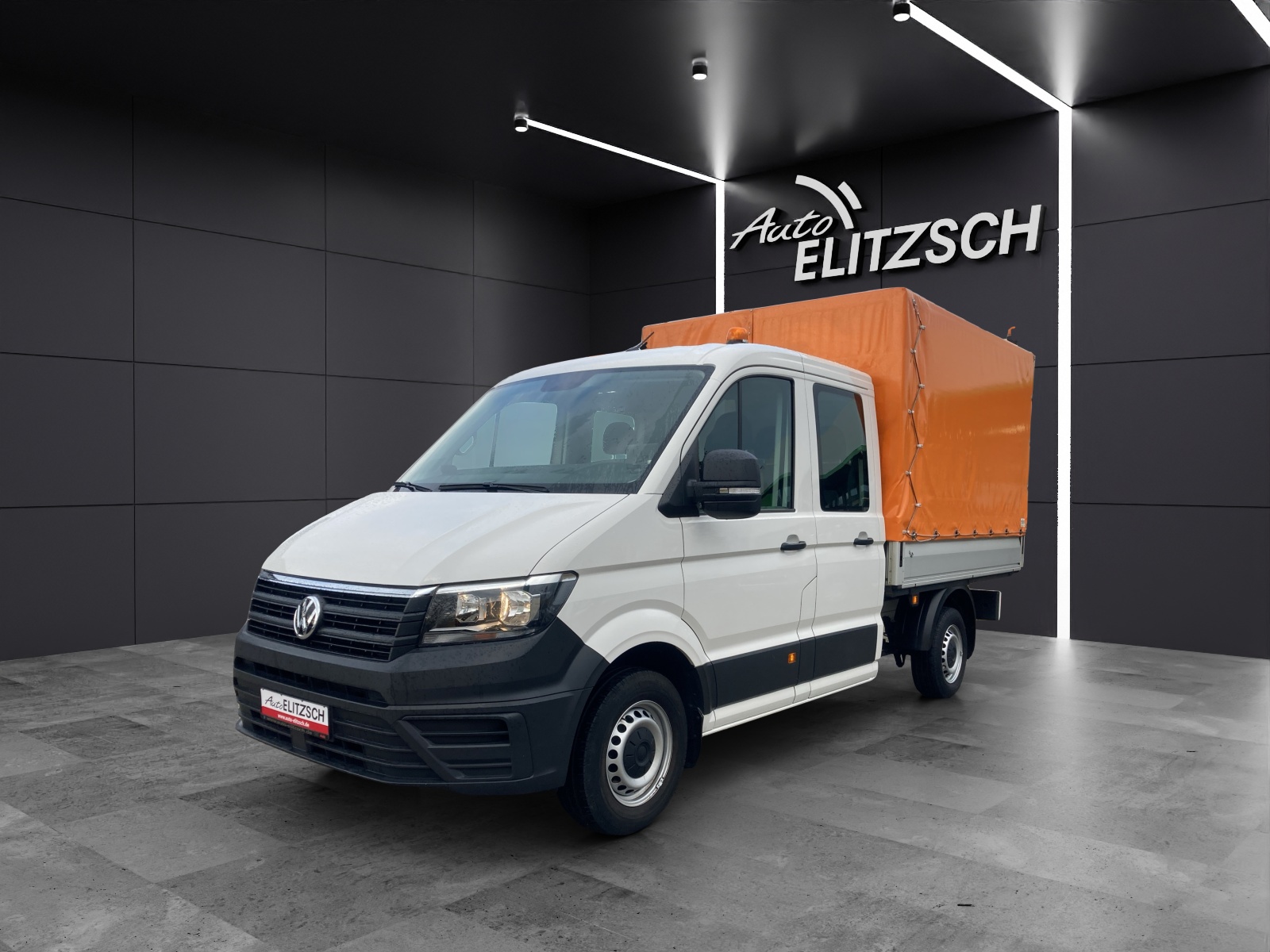Fahrzeugabbildung Volkswagen Crafter 35 Doka Pritsche 35 DOKA MR Plane STH AHK Klima SH