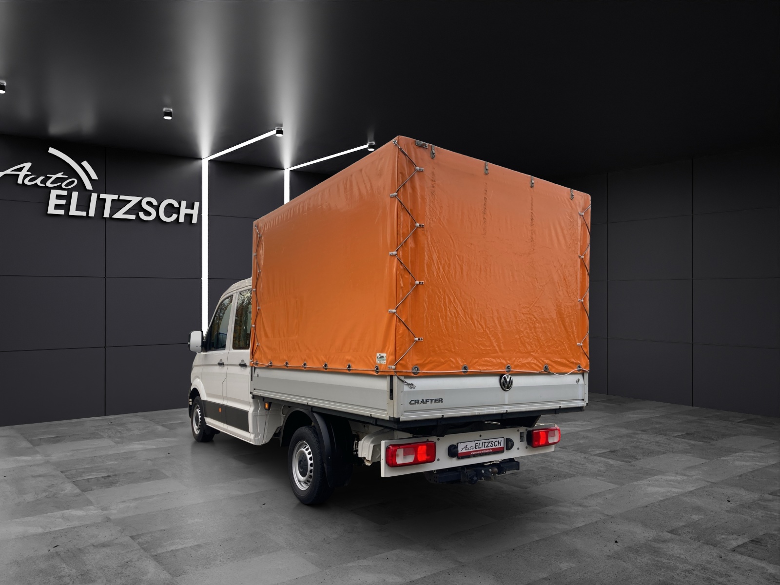 Fahrzeugabbildung Volkswagen Crafter 35 Doka Pritsche 35 DOKA MR Plane STH AHK Klima SH