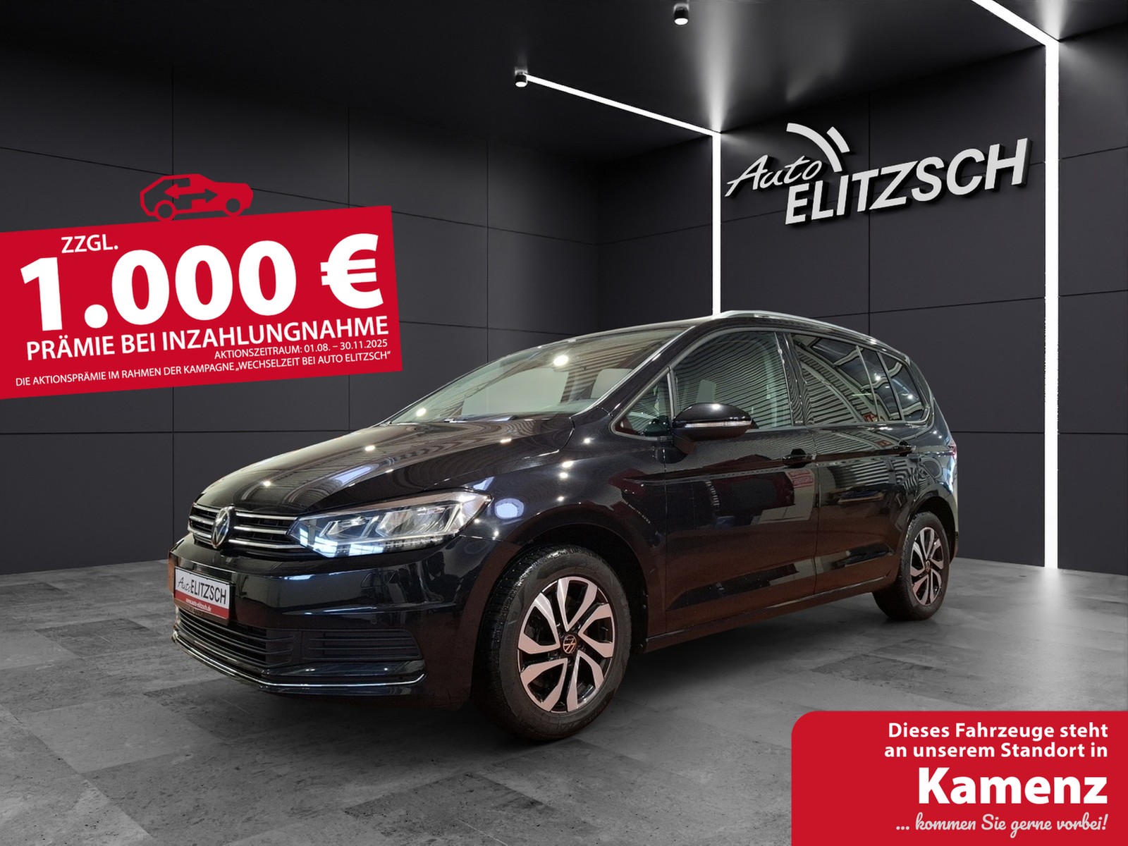 Volkswagen Touran TDI Active DSG 7-Si. LED Navi AID ACC SH