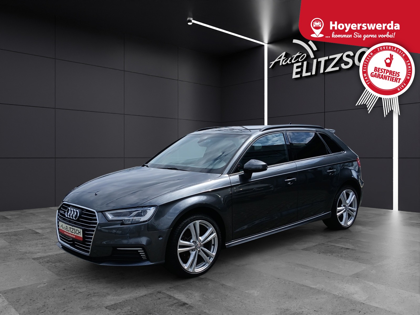 Fahrzeugabbildung Audi A3 Sportback 40 e-tron sport Matrix Navi ACC RFK VC SH