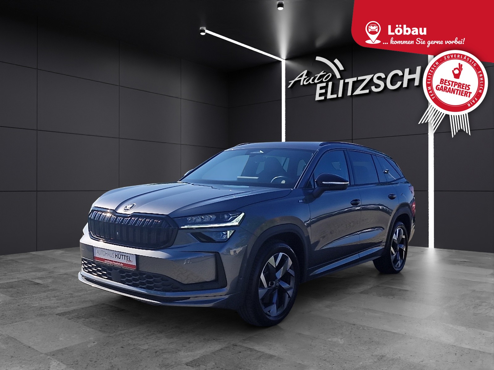SKODA Kodiaq 4x4 Sportline Matrix Navi ACC AHK STHZ SHZ DCC