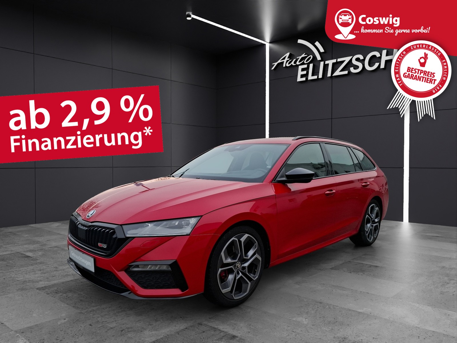 SKODA Octavia Combi TDI RS DSG Matrix Navi HUD ACC RFK SH 19