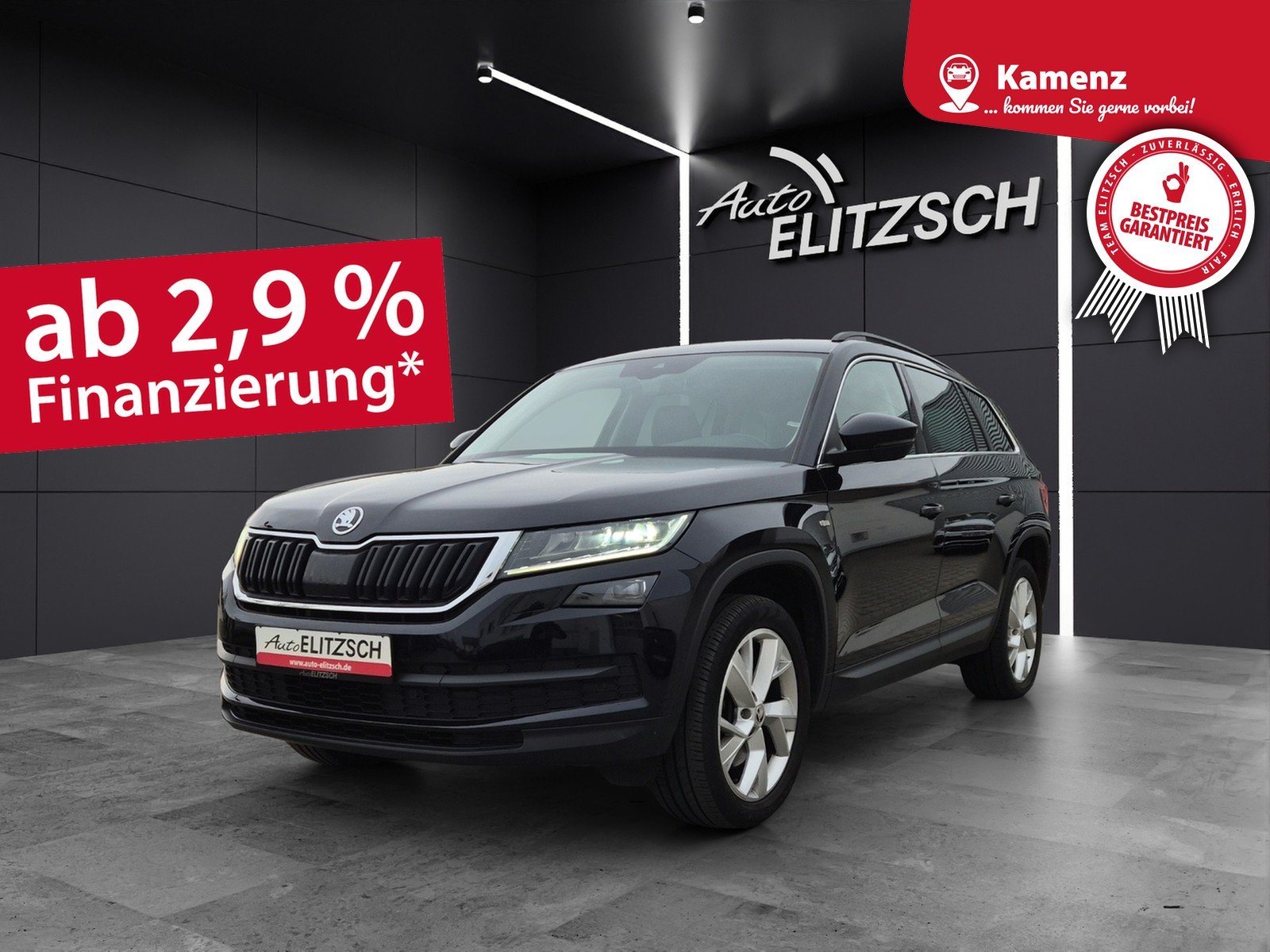 SKODA Kodiaq TSI Soleil DSG 4x4 Standhzg. Navi ACC RFK SH 19