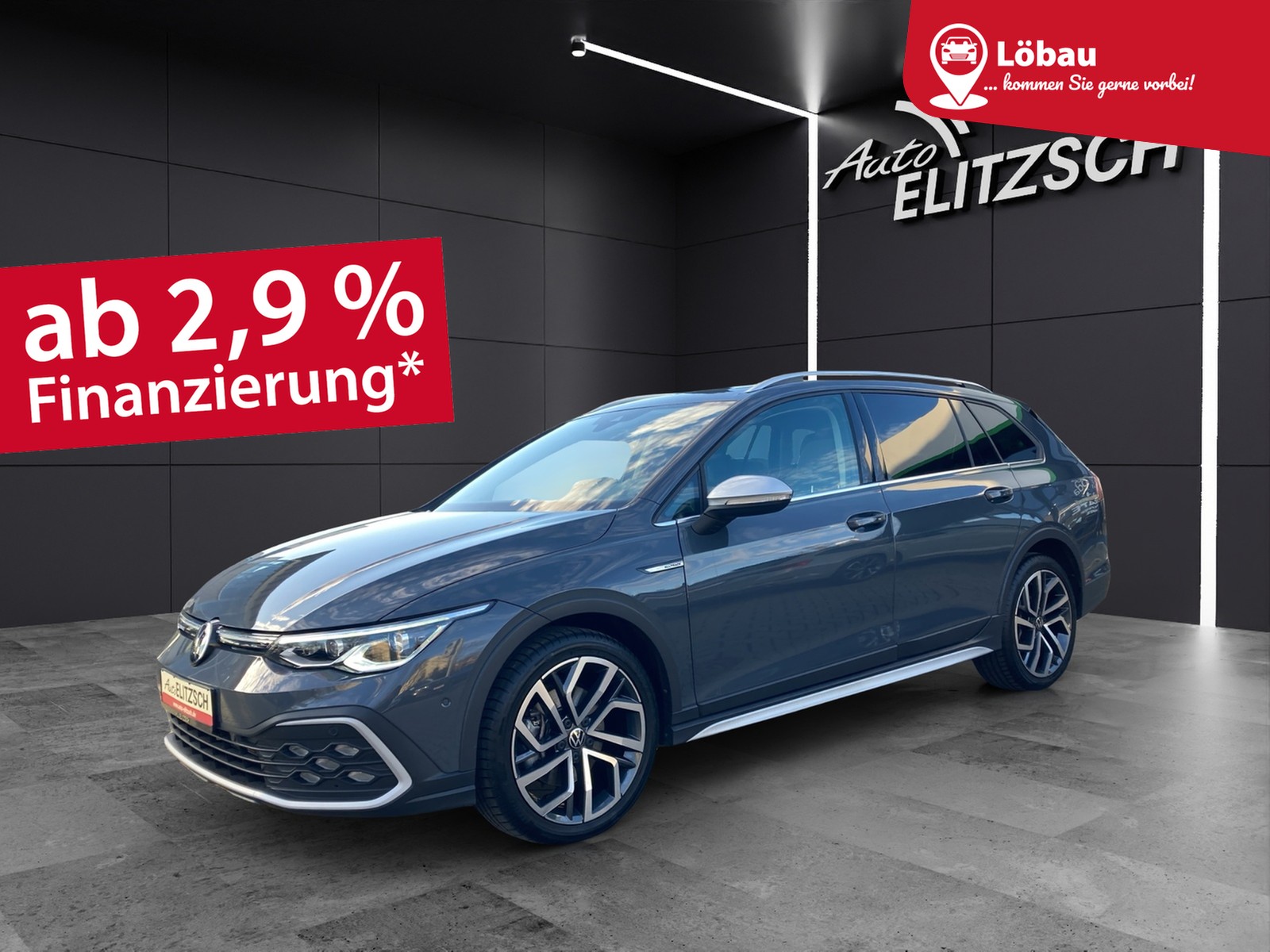 Volkswagen Golf VIII Variant Alltrack TDI DSG 4M MATRIX NAVI REAR VIEW