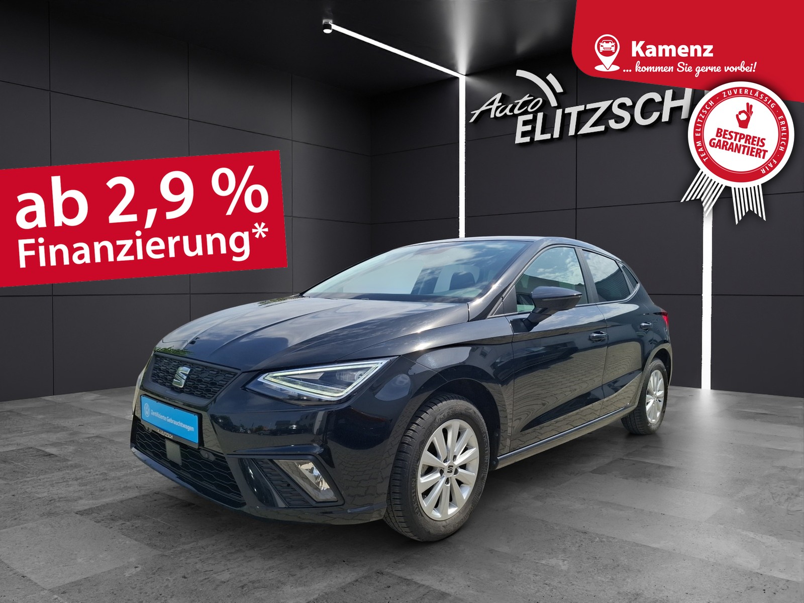 Fahrzeugabbildung SEAT Ibiza TSI Style LED Navi VC ACC RFK SH LM