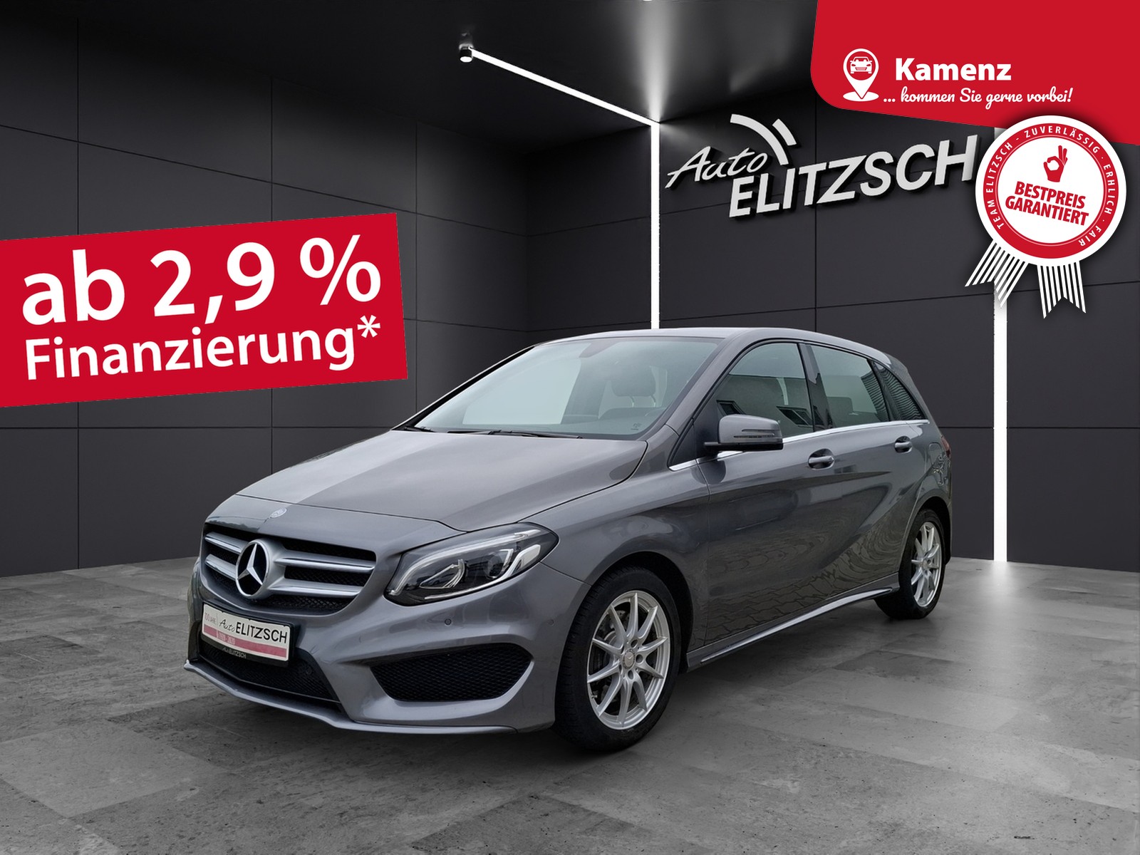 Fahrzeugabbildung Mercedes-Benz B 220 AMG-Line 4Matic LED Navi GRA 18"