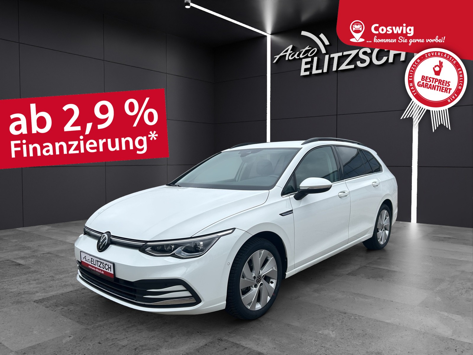 Volkswagen Golf VIII Variant Style eTSI DSG LED+ ACC SH LRHzg RearView AppConnect Ambiente Navi