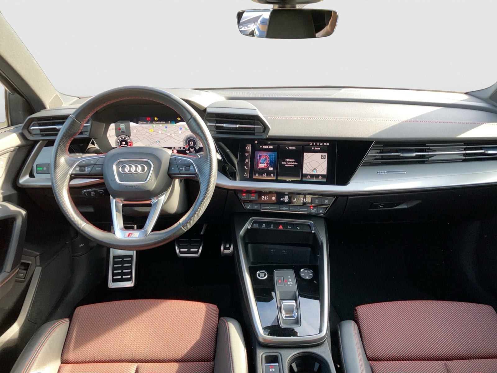 Fahrzeugabbildung Audi A3 Sportback 35 TFSI S line S tronic Matrix