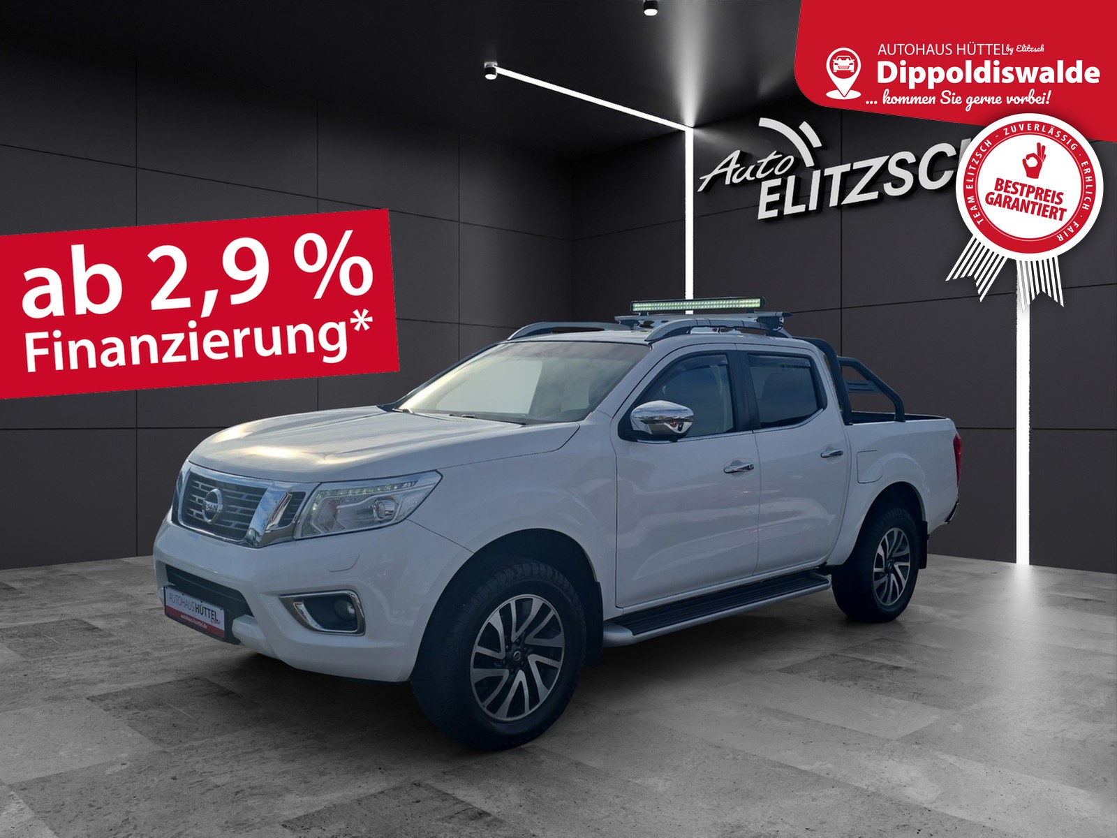 Fahrzeugabbildung Nissan Navara NP300 Tekna Double Cab 4x4 LED Navi AHK SHZ Kamera