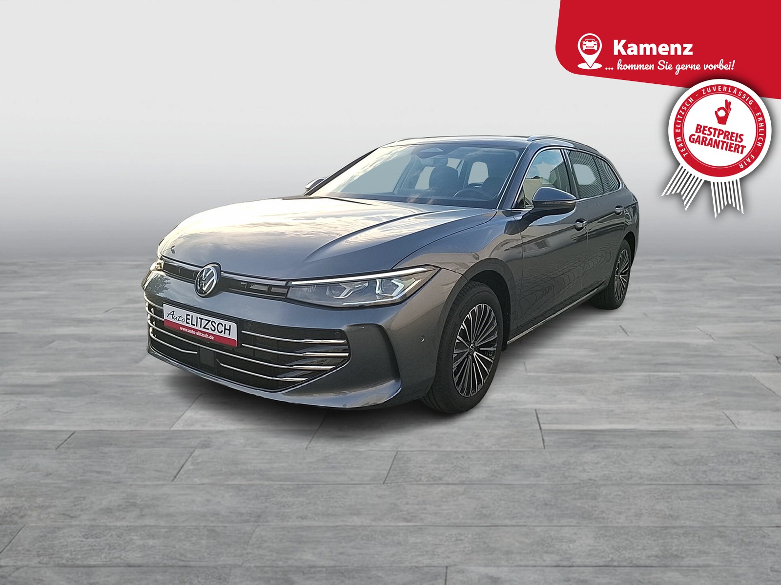 Fahrzeugabbildung Volkswagen Passat Variant eTSI Elegance DSG Matrix AHK Navi AID HUD ACC RFK SH